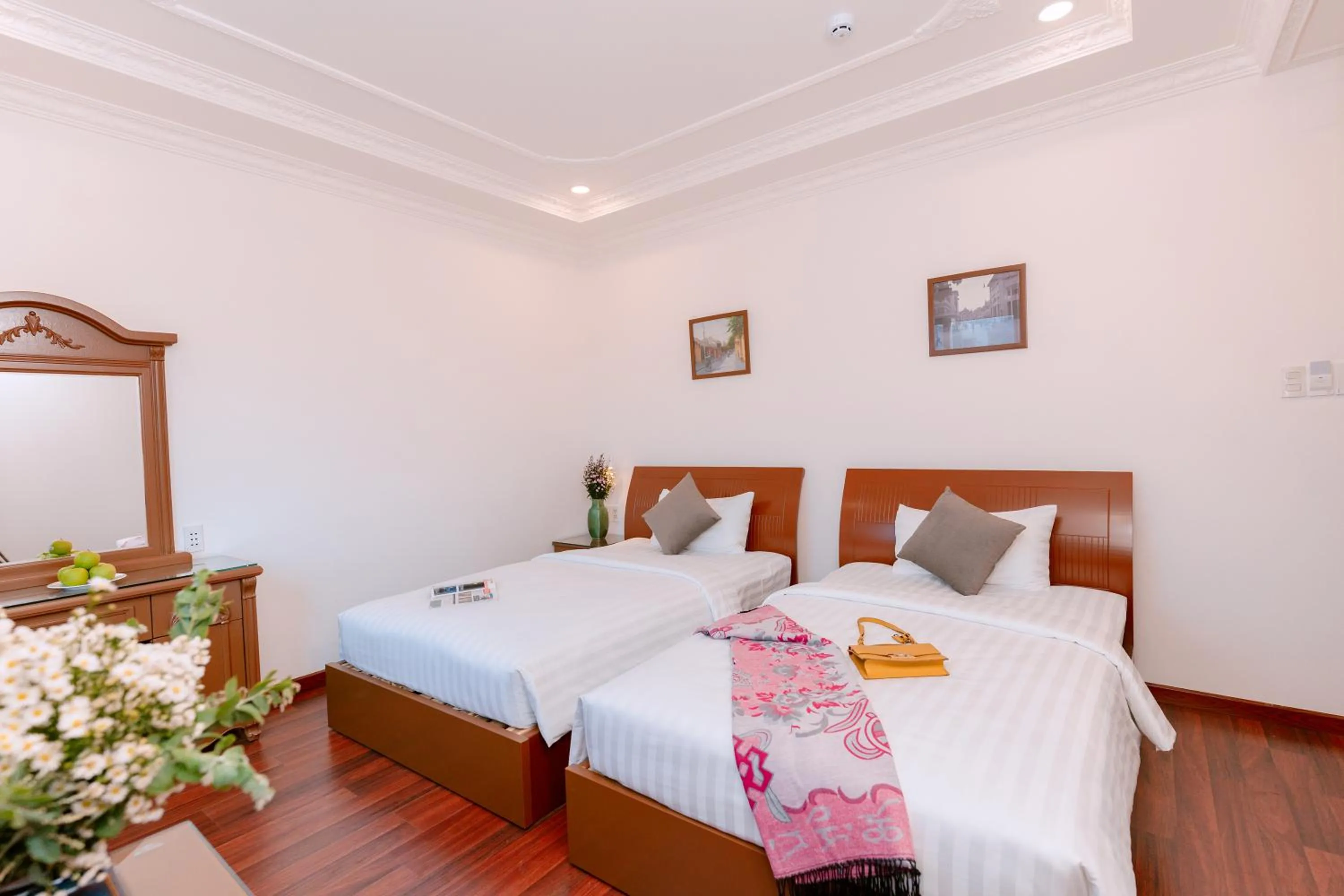 Bed in A25 Hotel - 145 Lê Thị Riêng