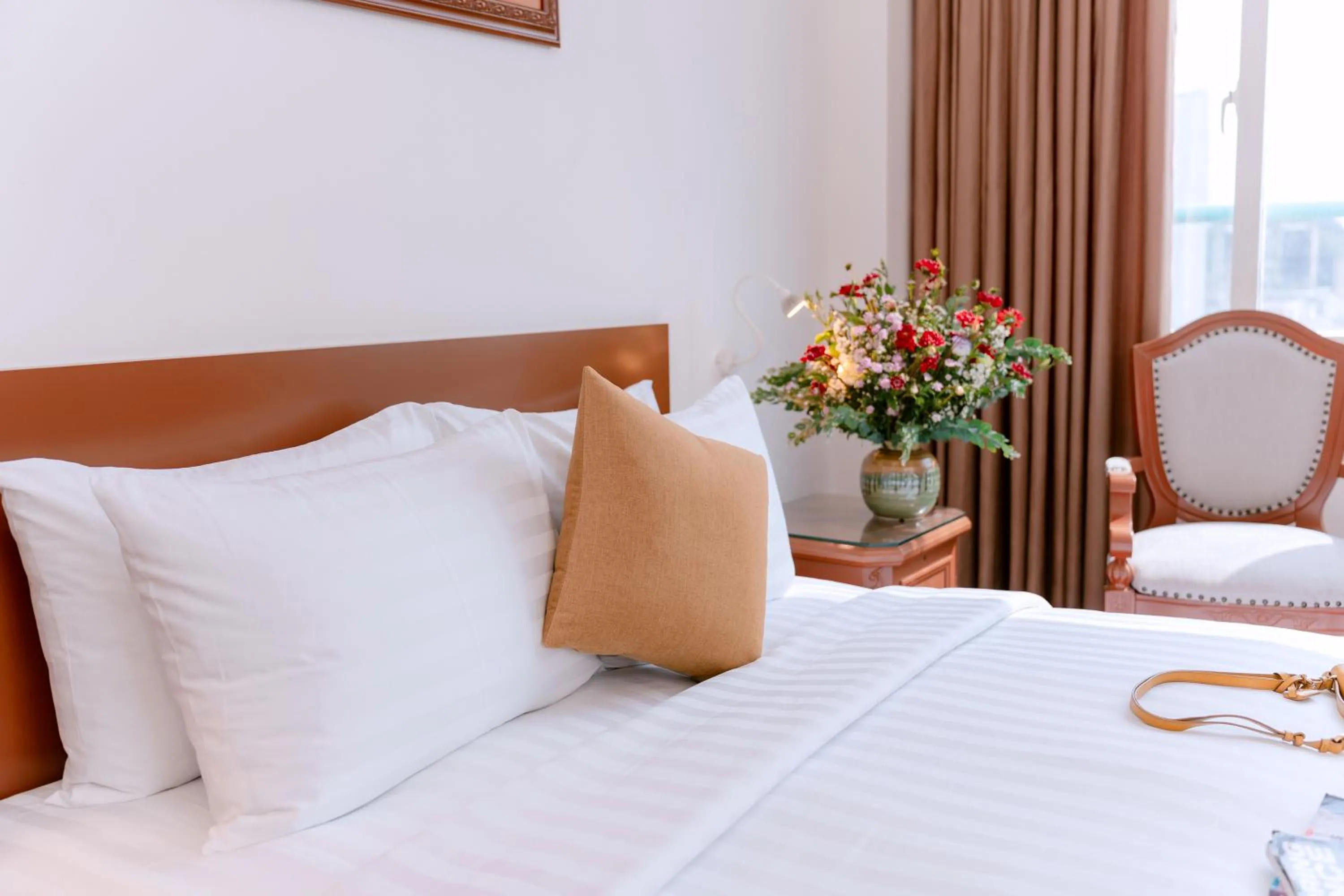 Bed in A25 Hotel - 145 Lê Thị Riêng