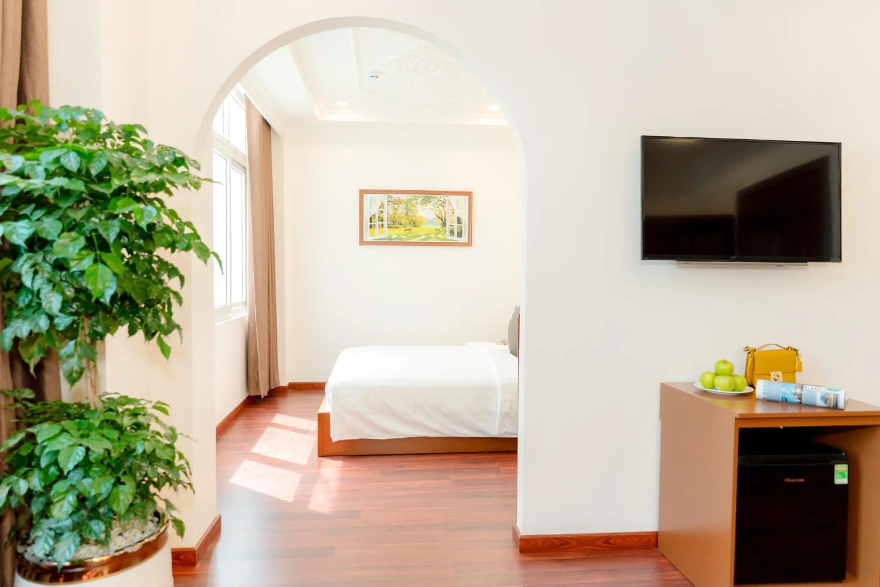 Bed in A25 Hotel - 145 Lê Thị Riêng