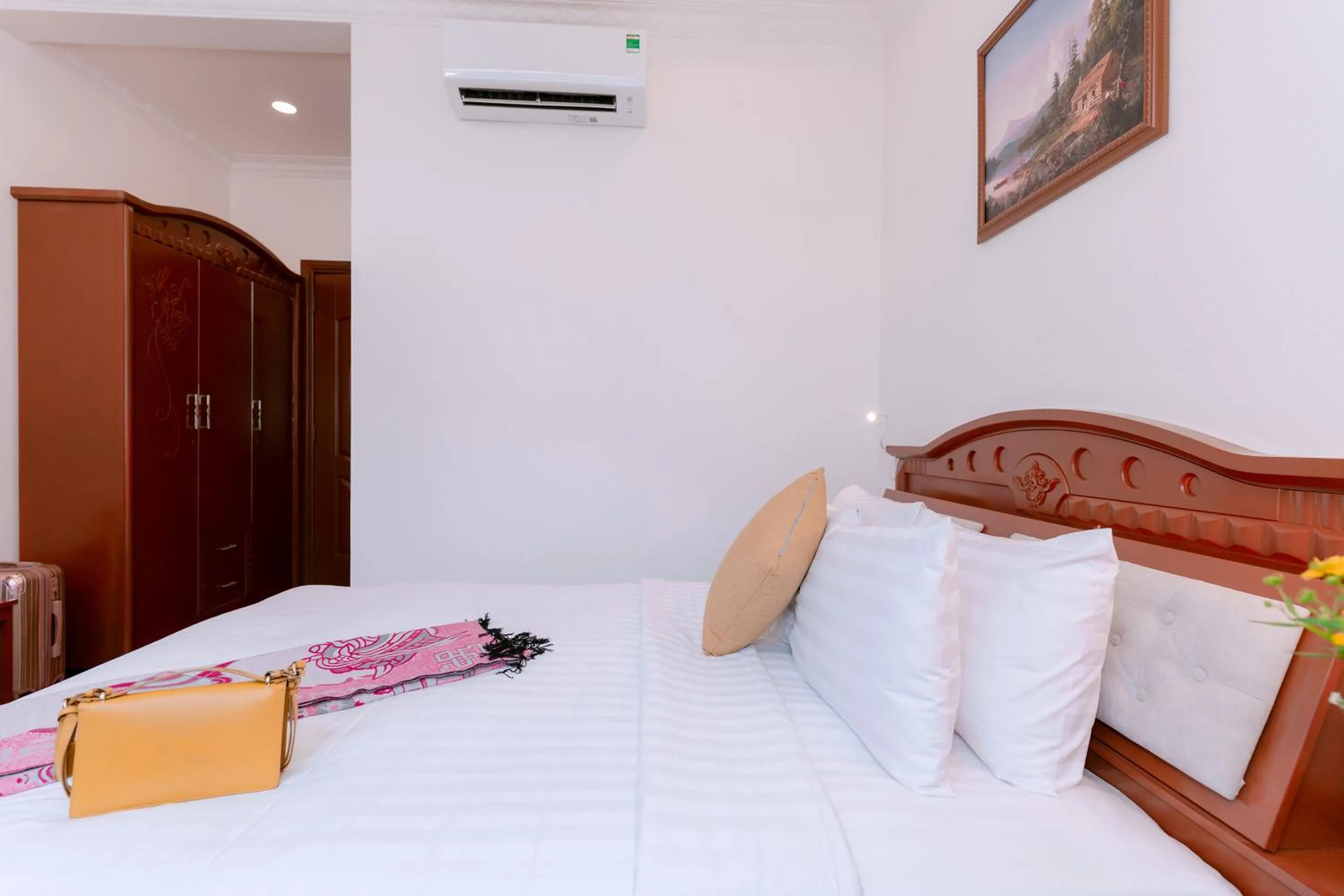 Bed in A25 Hotel - 145 Lê Thị Riêng