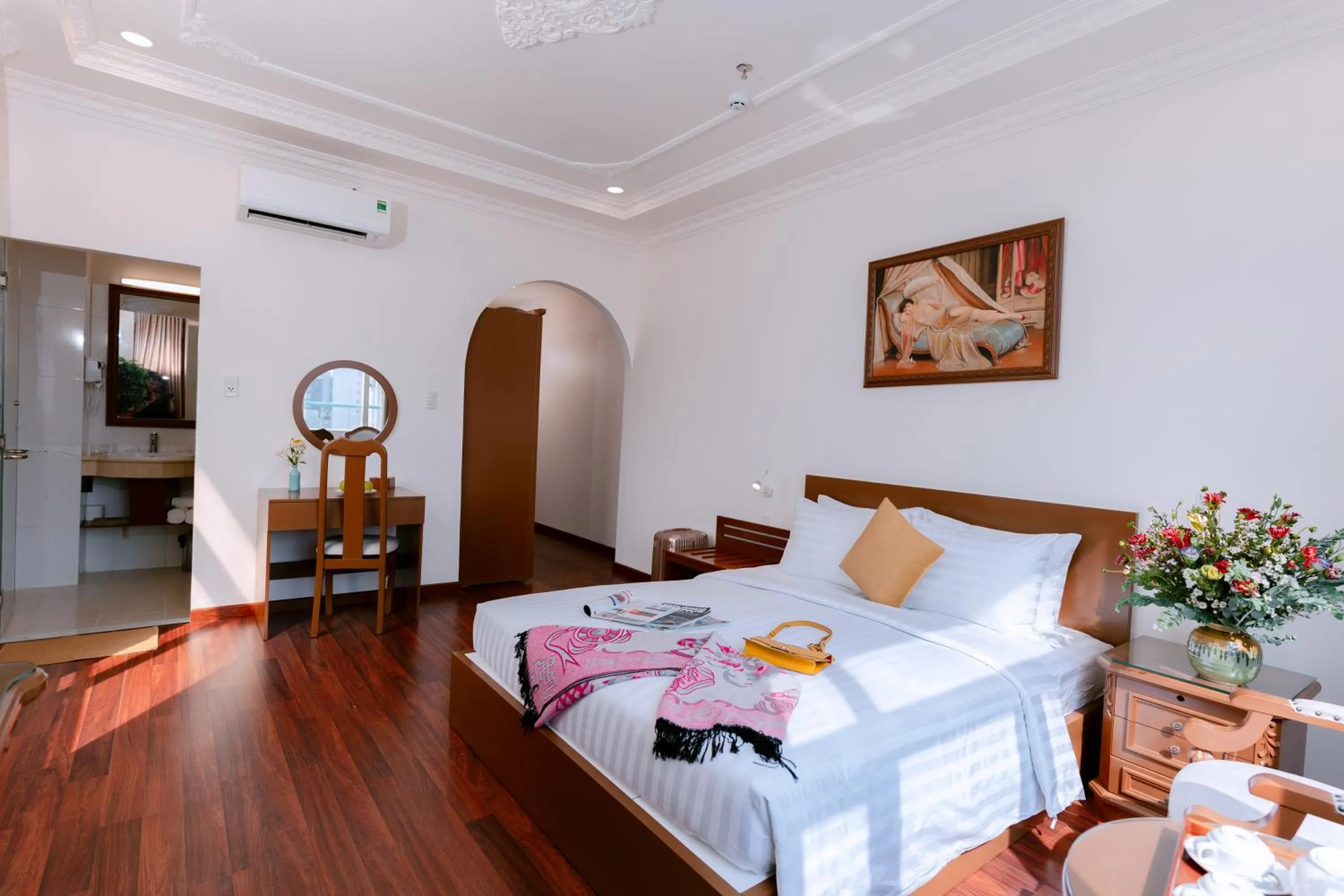 Bed in A25 Hotel - 145 Lê Thị Riêng