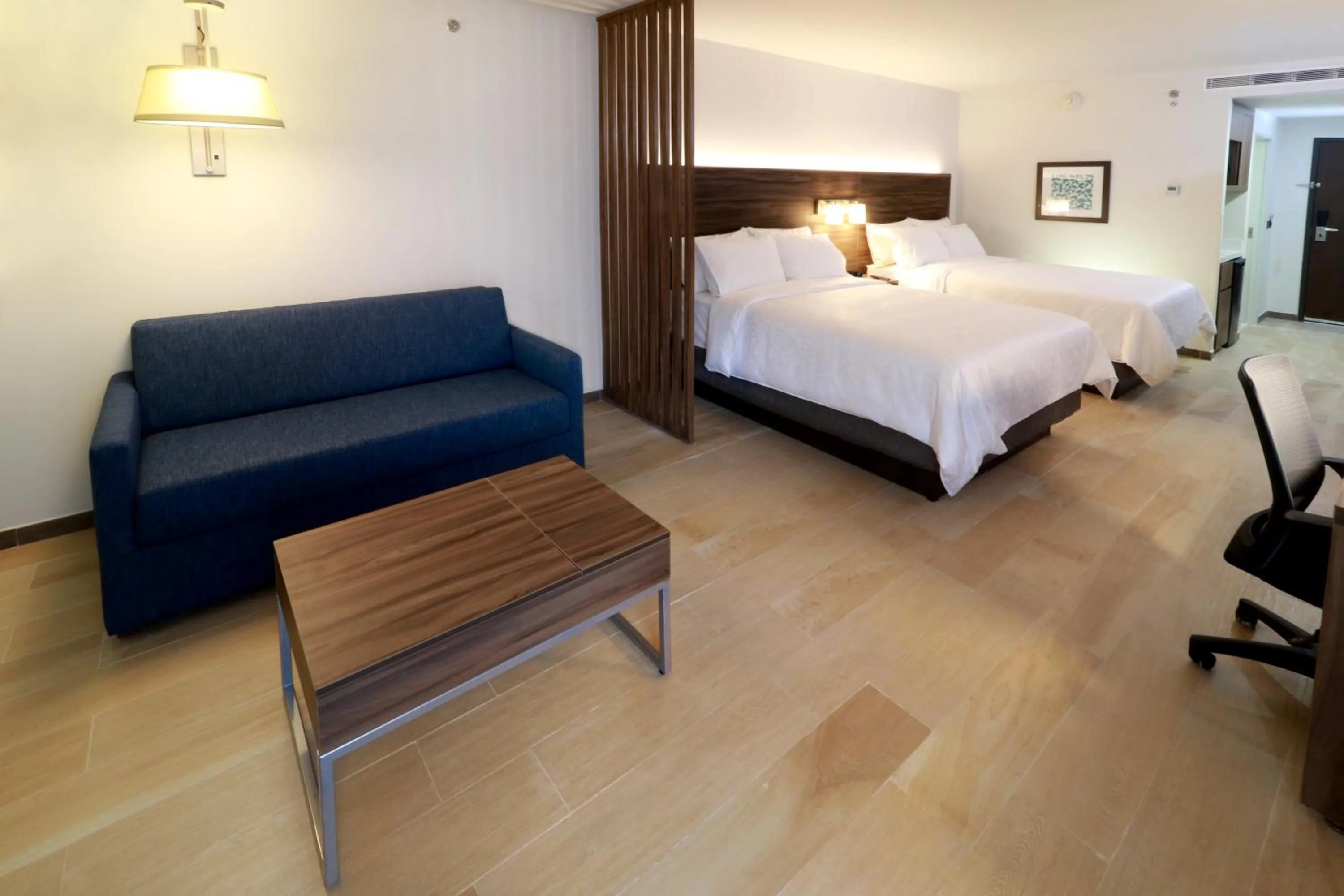 Photo of the whole room, Bed in Holiday Inn Express & Suites - Playa del Carmen by IHG