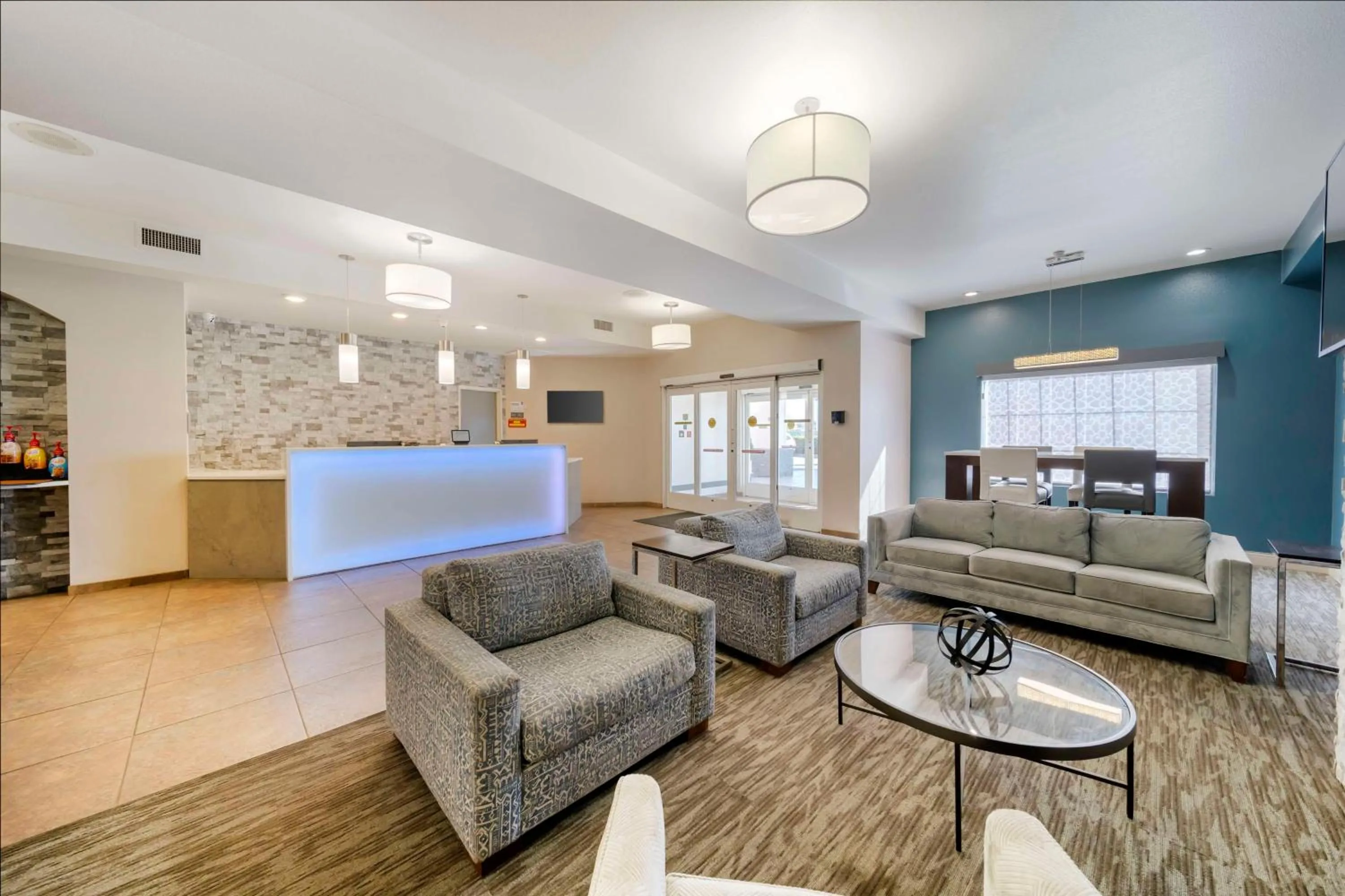 Lobby or reception in Best Western Crater Lake Highway White City/Medford