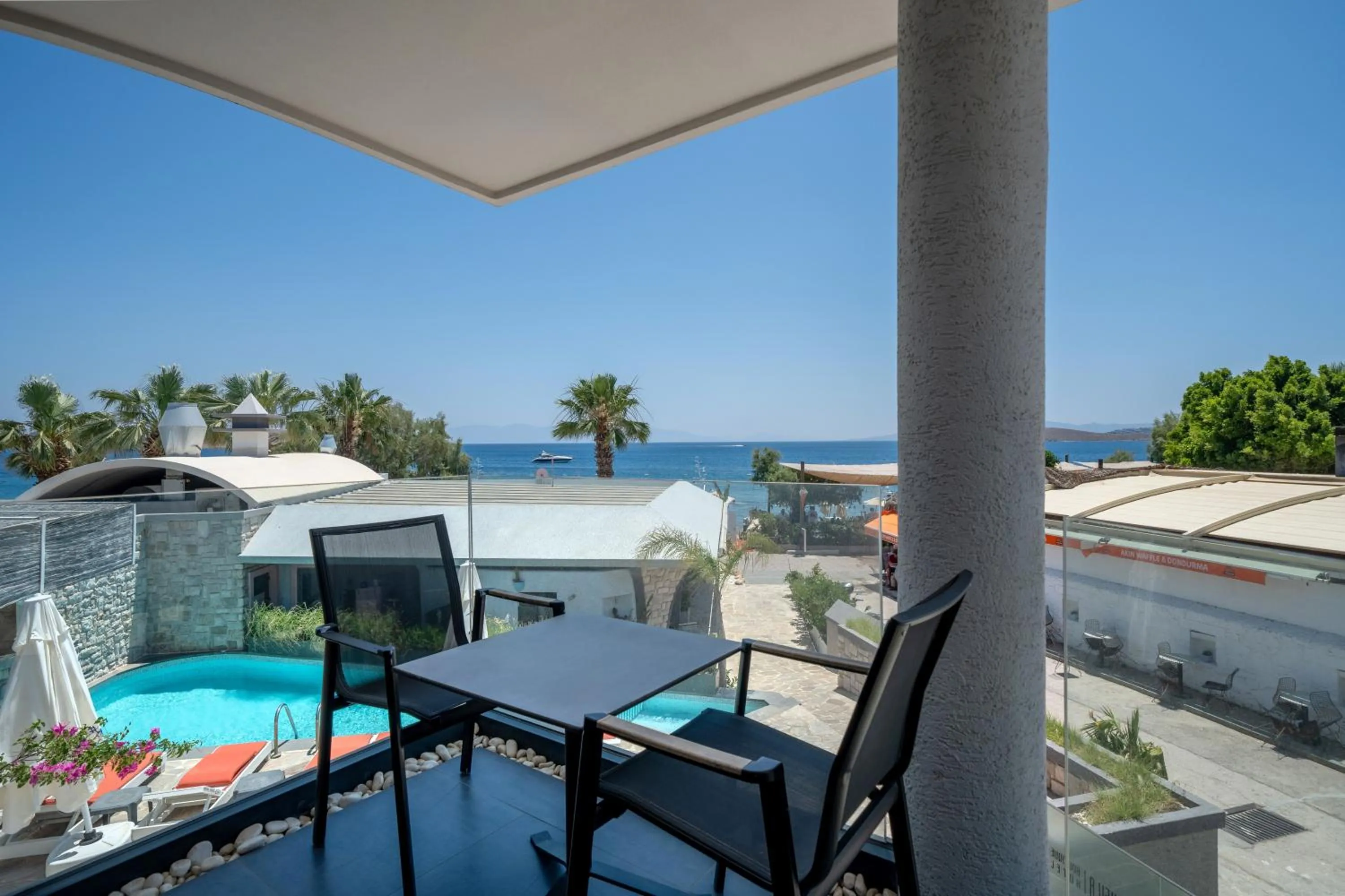 Pool view in MyElla Boutique Hotel