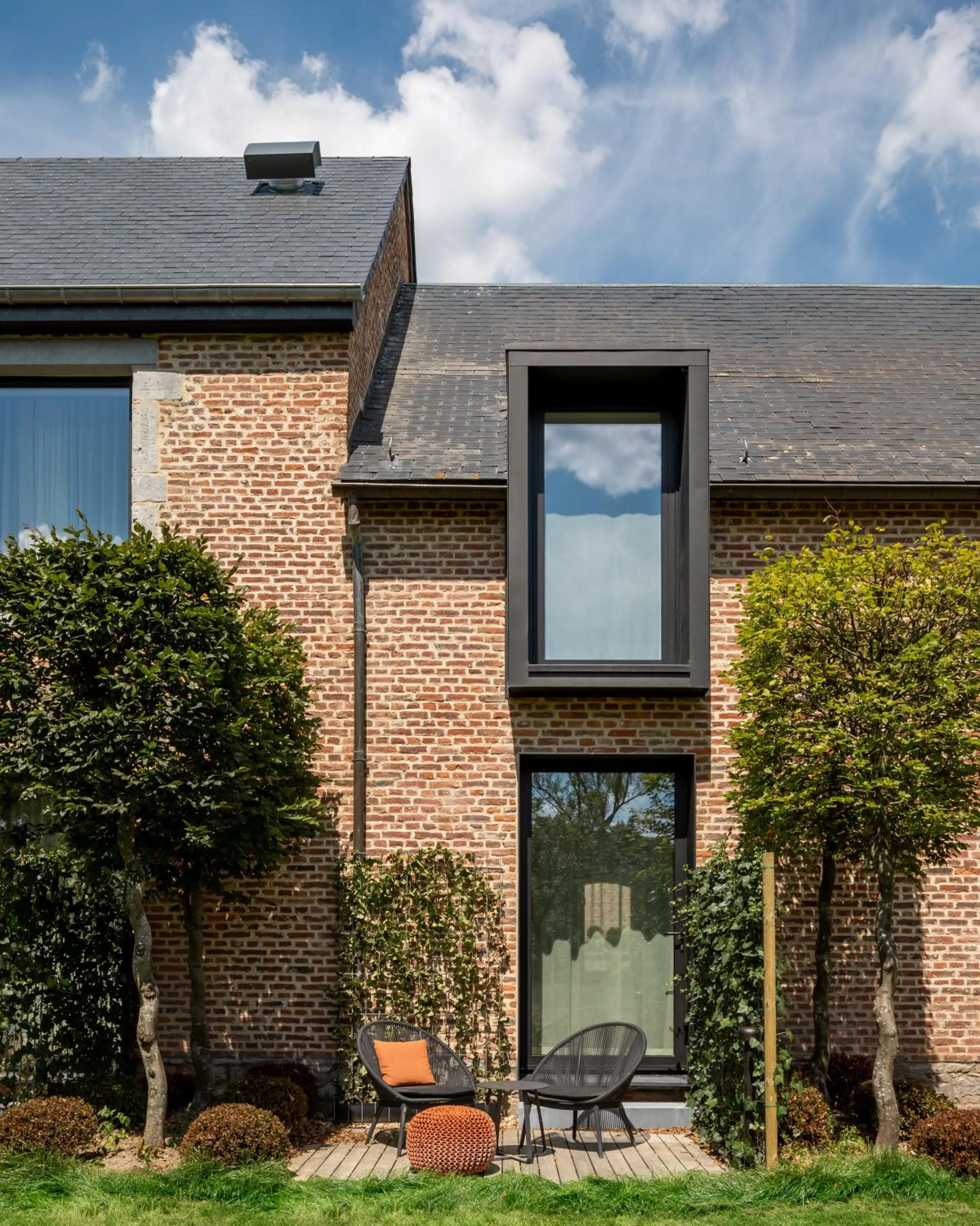 Garden in Château de Vignée