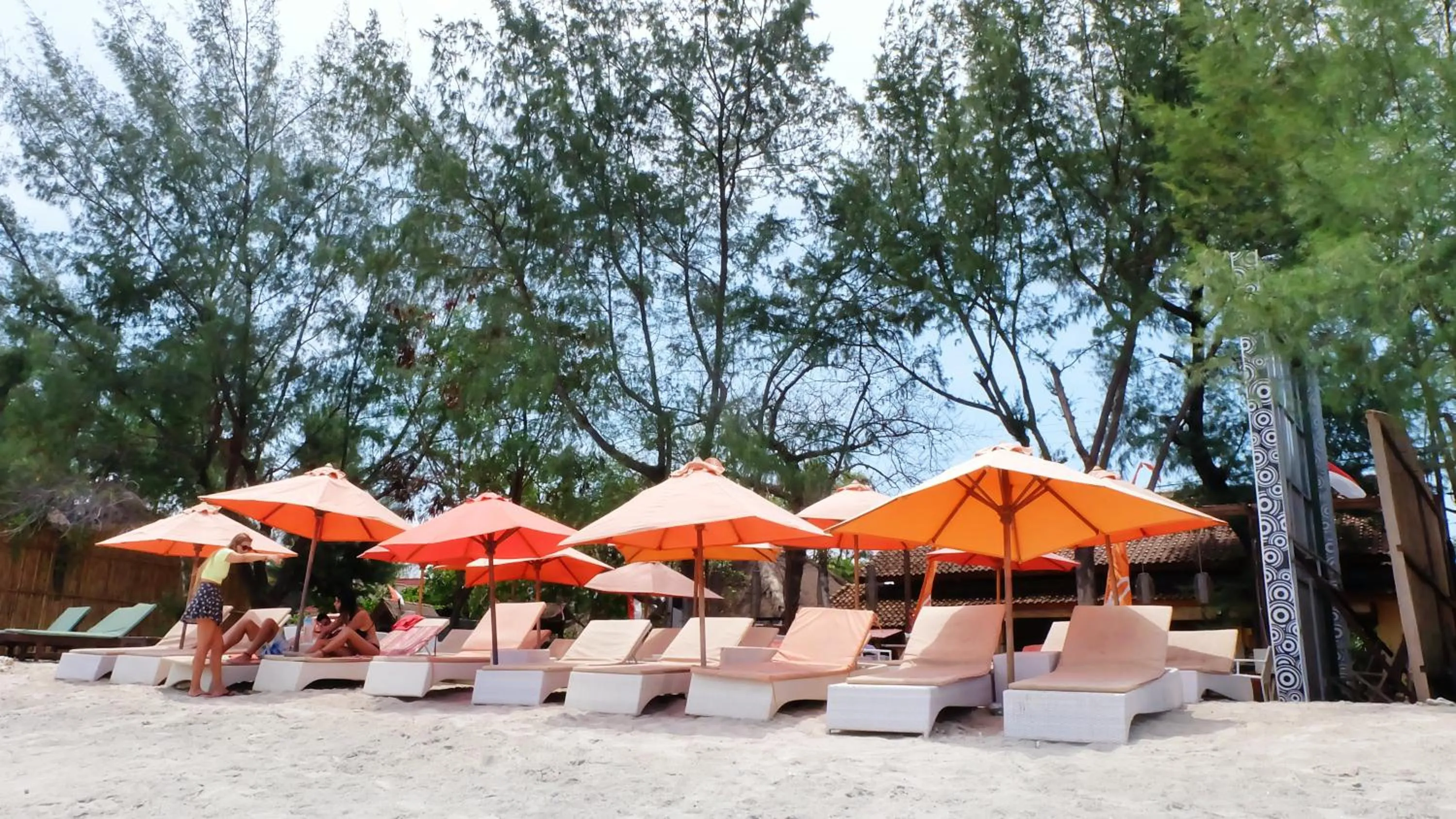 Beach in Laguna Gili