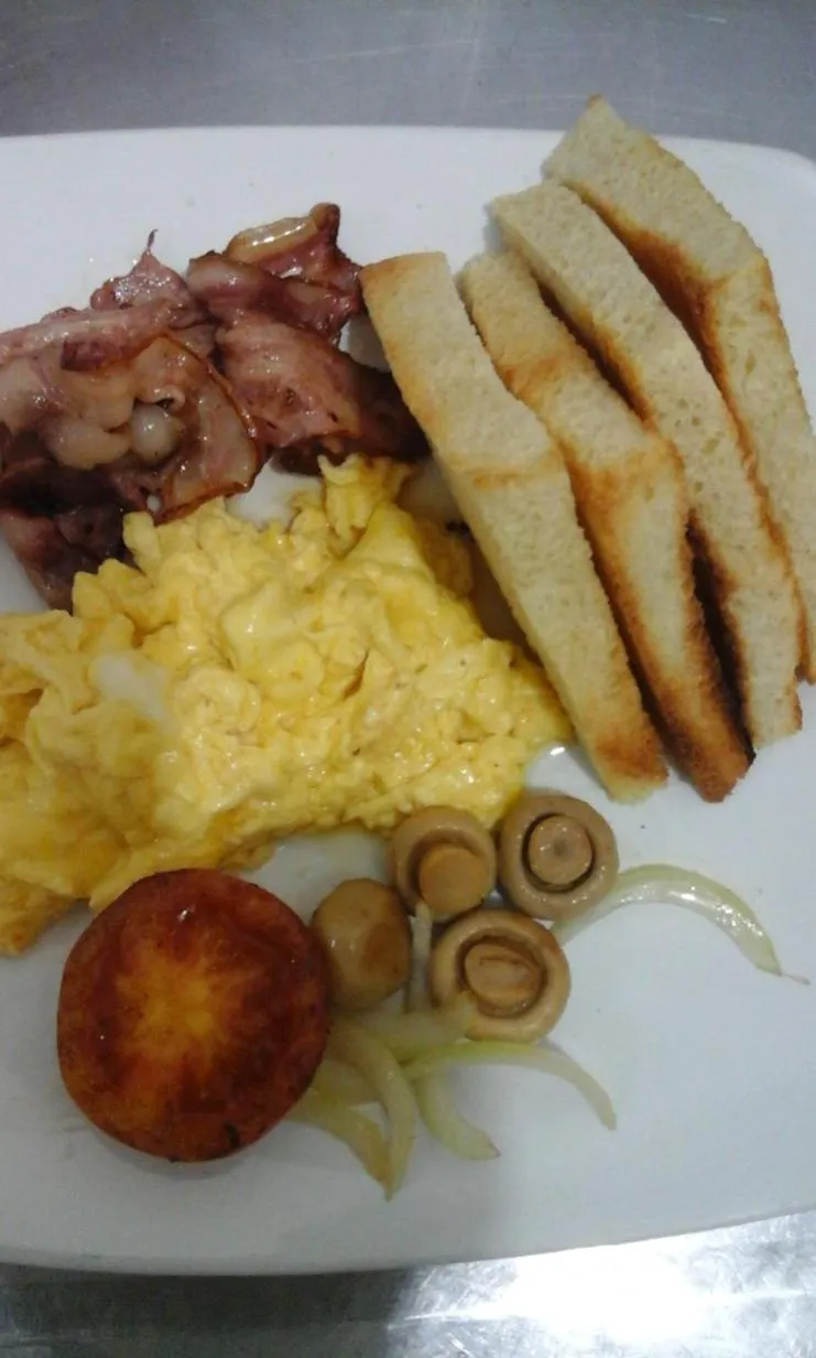 Breakfast in Laguna Gili