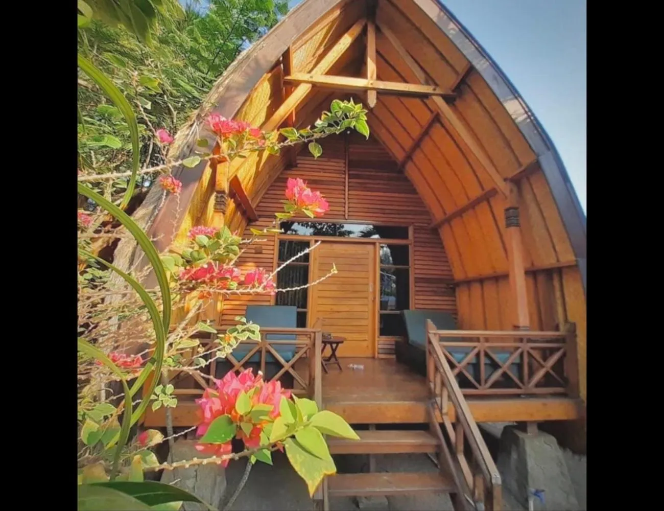 Garden in Laguna Gili