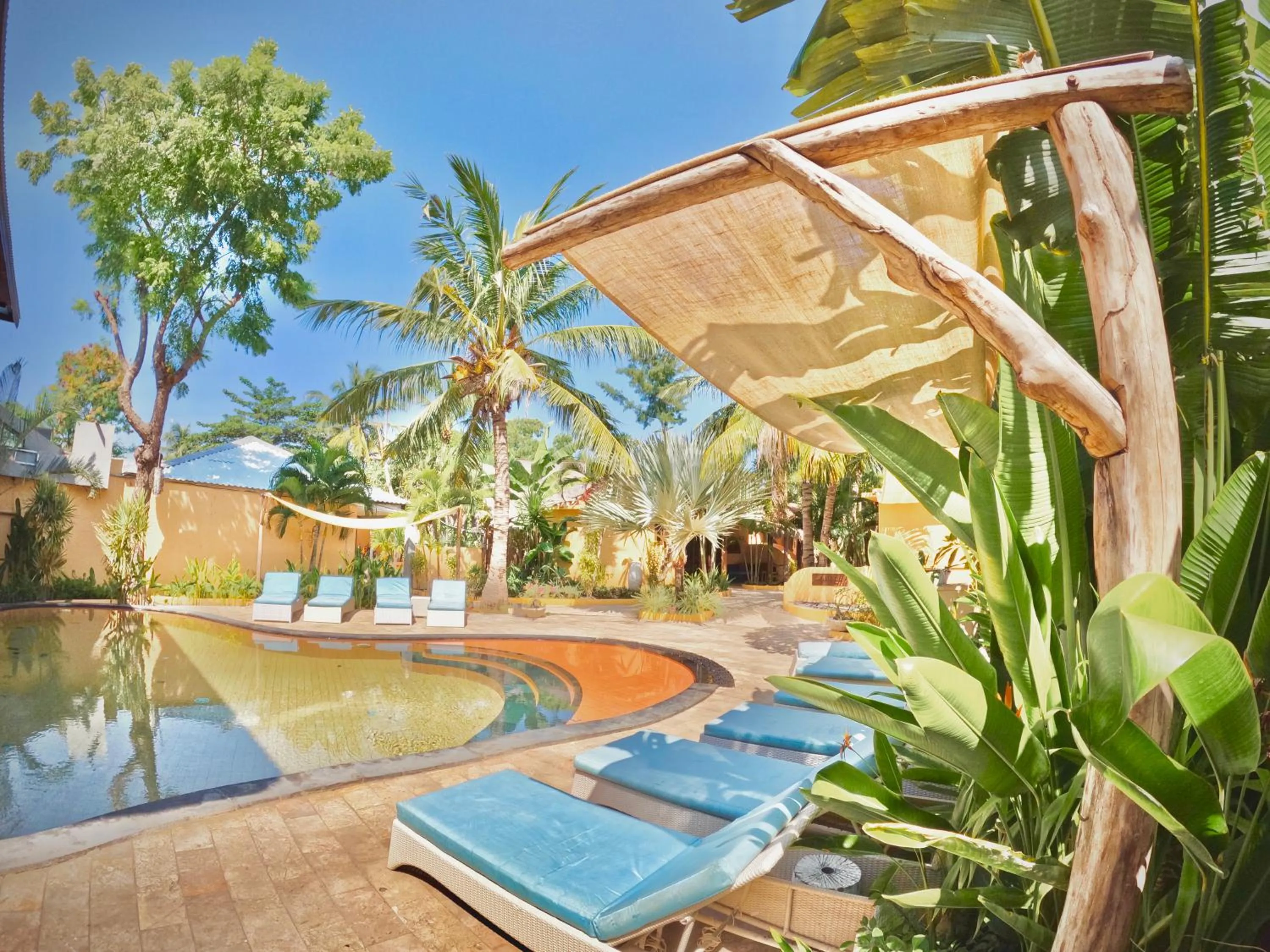 Garden in Laguna Gili