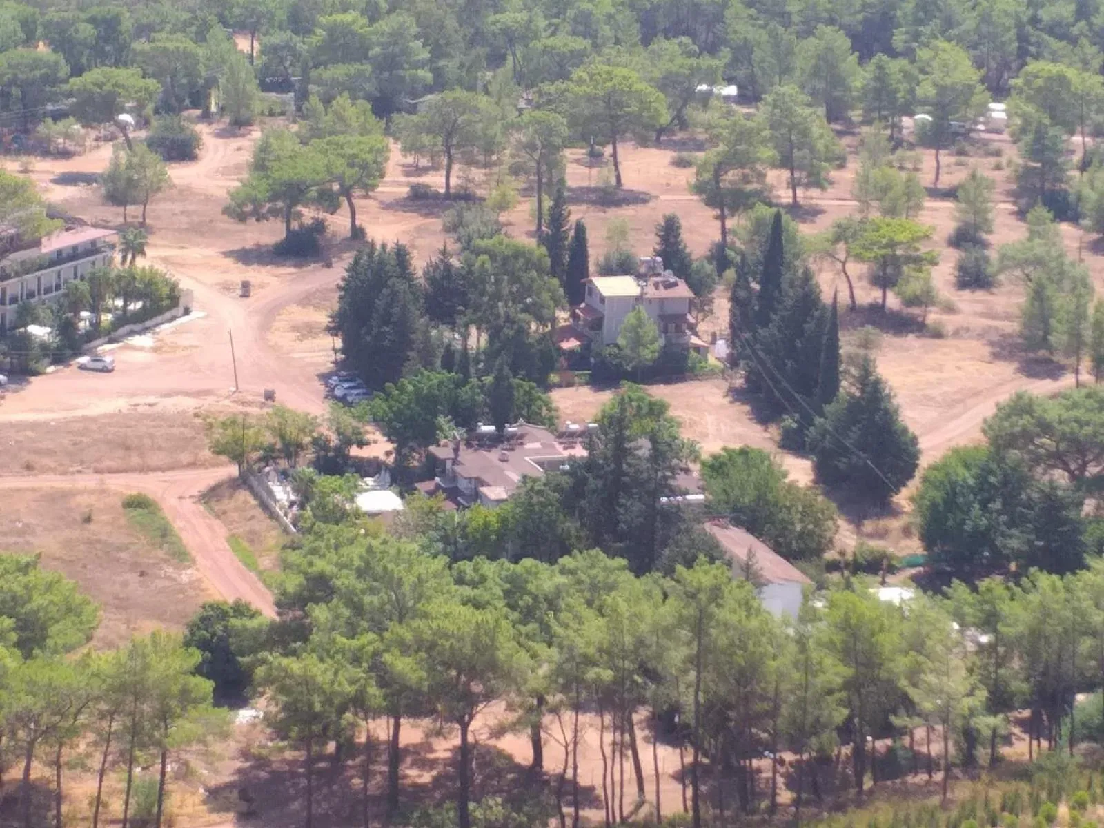 Bird's eye view in Adrasan La Casita Hotel