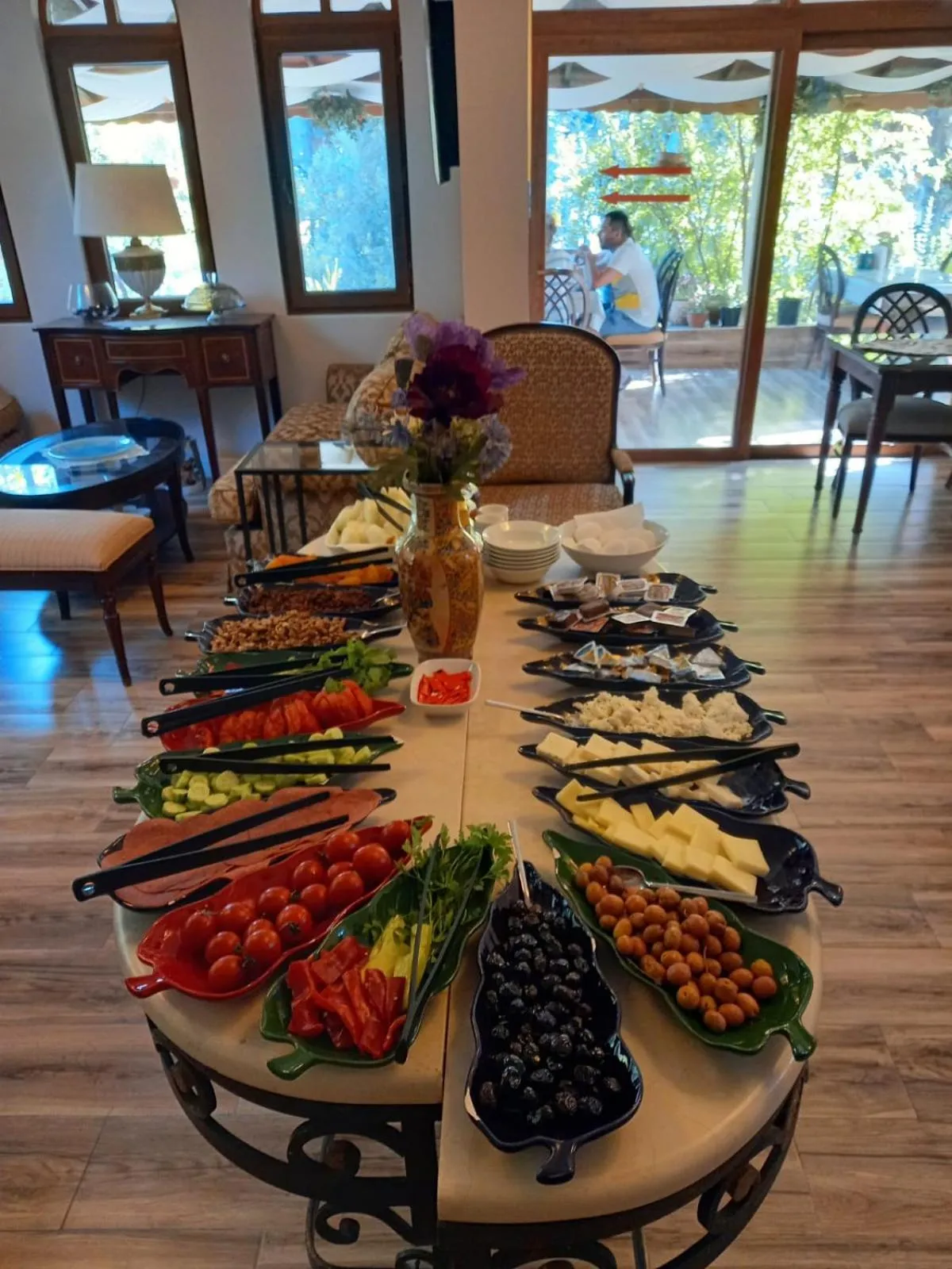 Breakfast in Adrasan La Casita Hotel