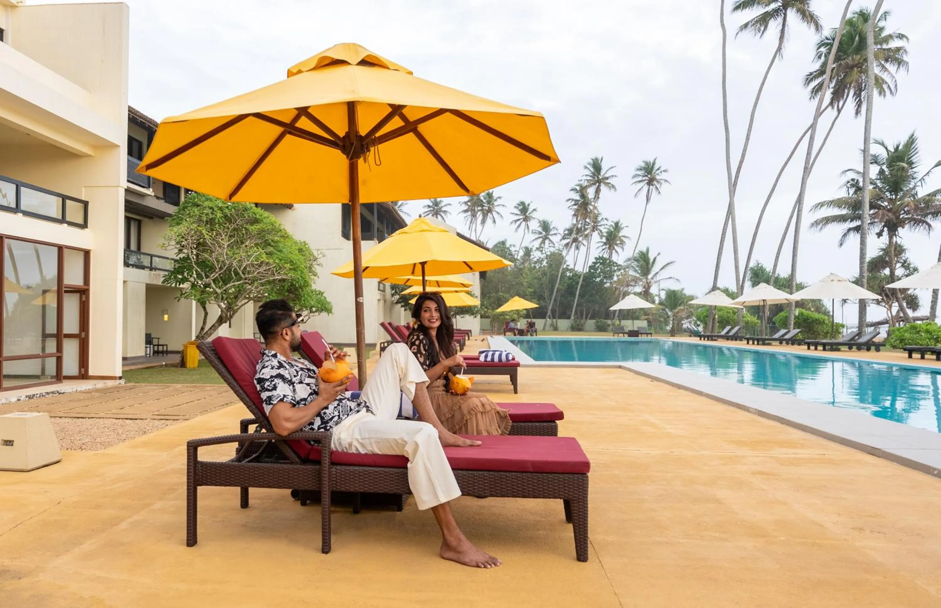 Pool view in Grand Beach