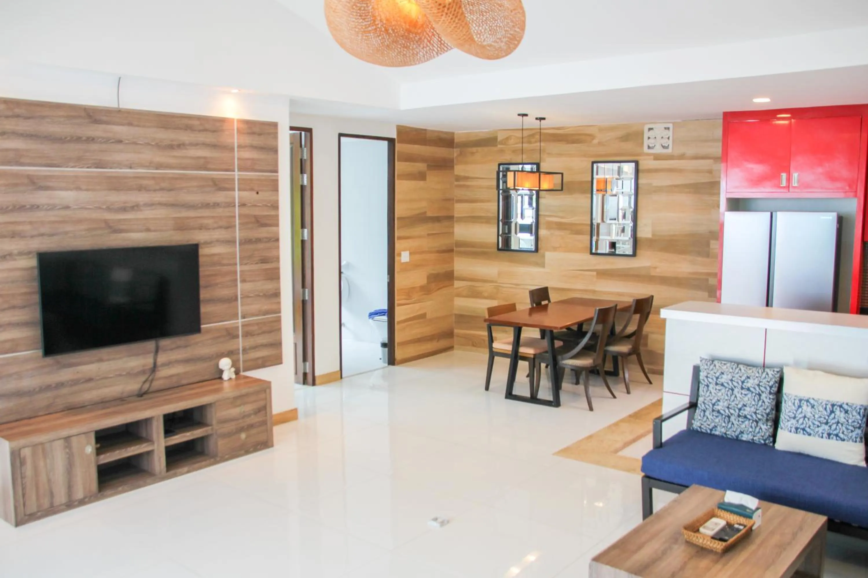 Living room in Samui Mekkala Seaview