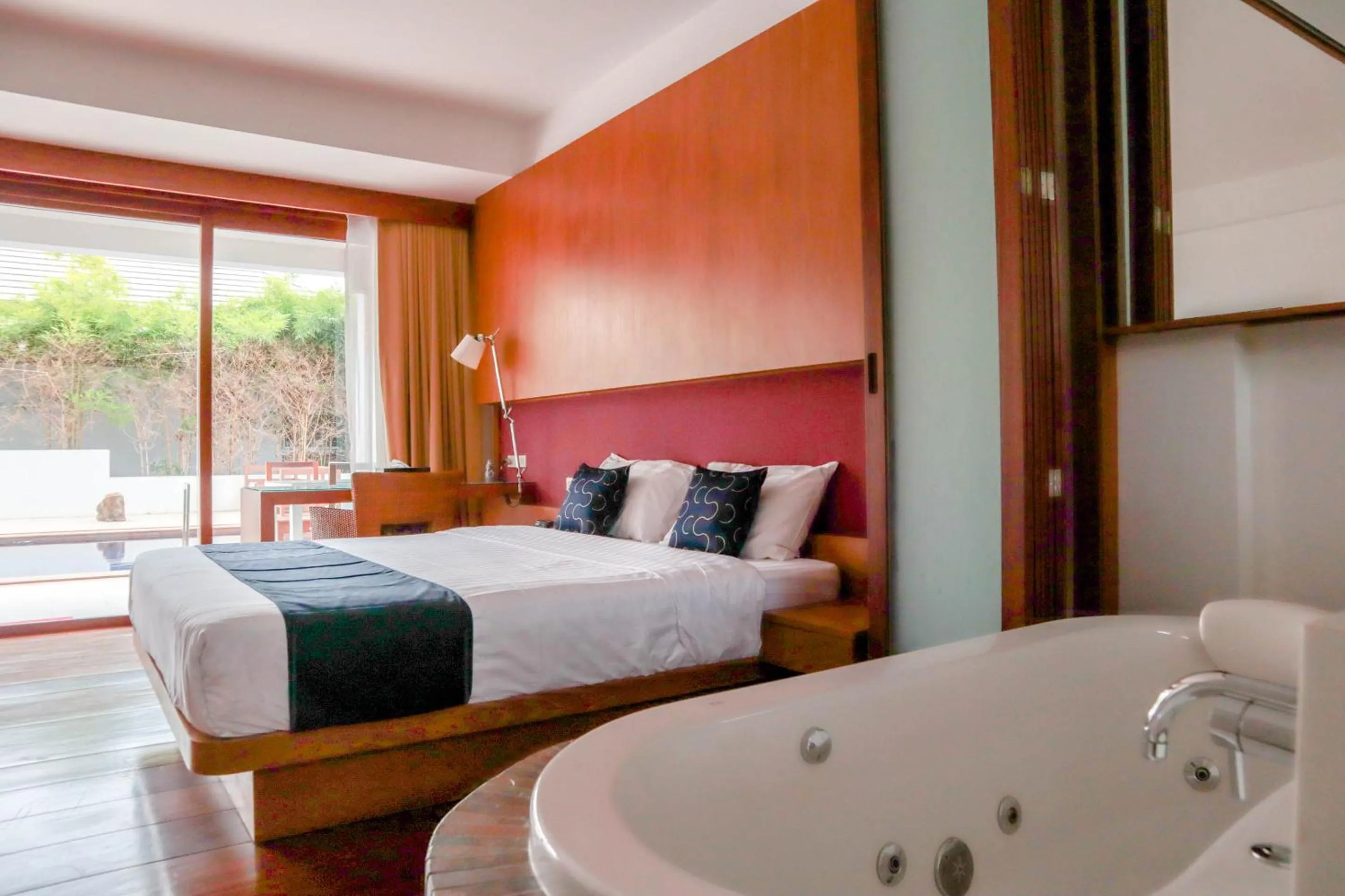 Bed in Samui Mekkala Seaview