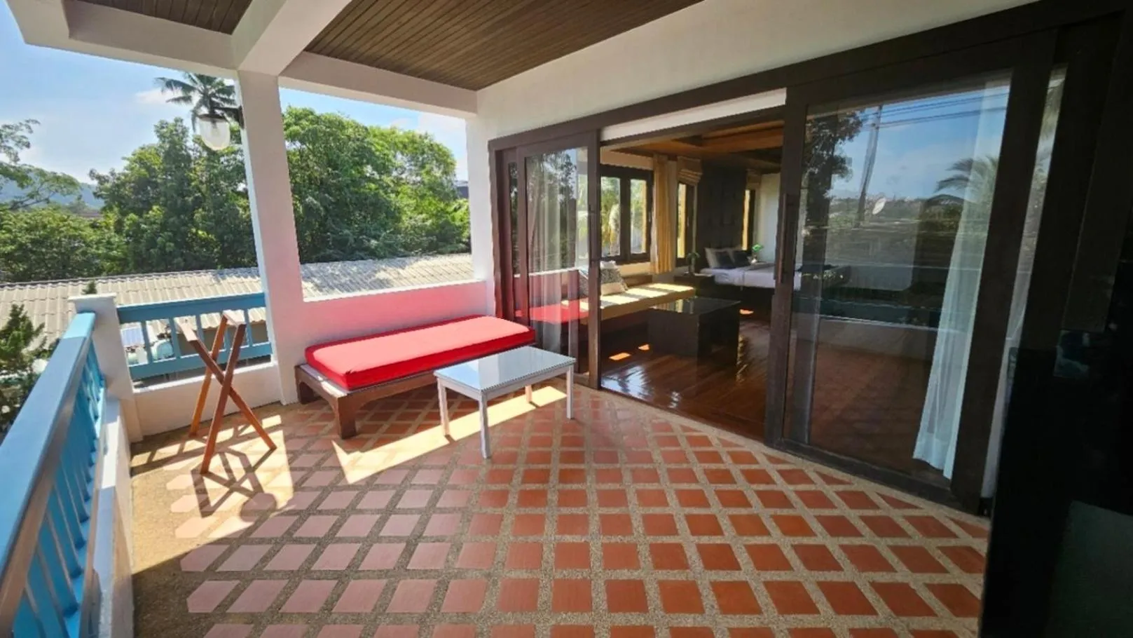 Patio in Samui Mekkala Seaview