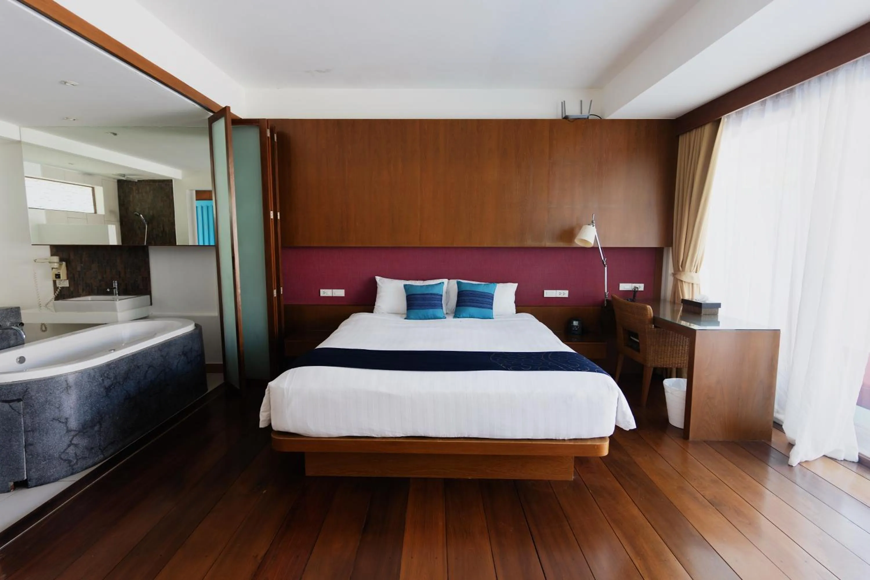 Bed in Samui Mekkala Seaview