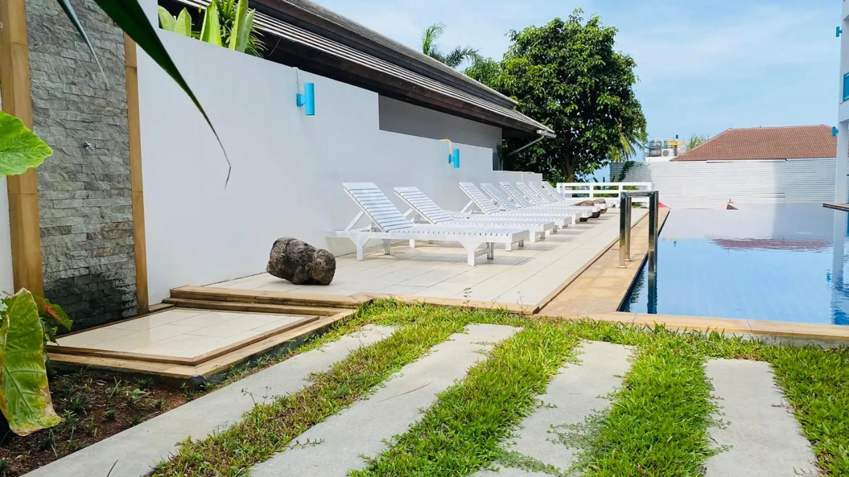 Swimming pool in Samui Mekkala Seaview
