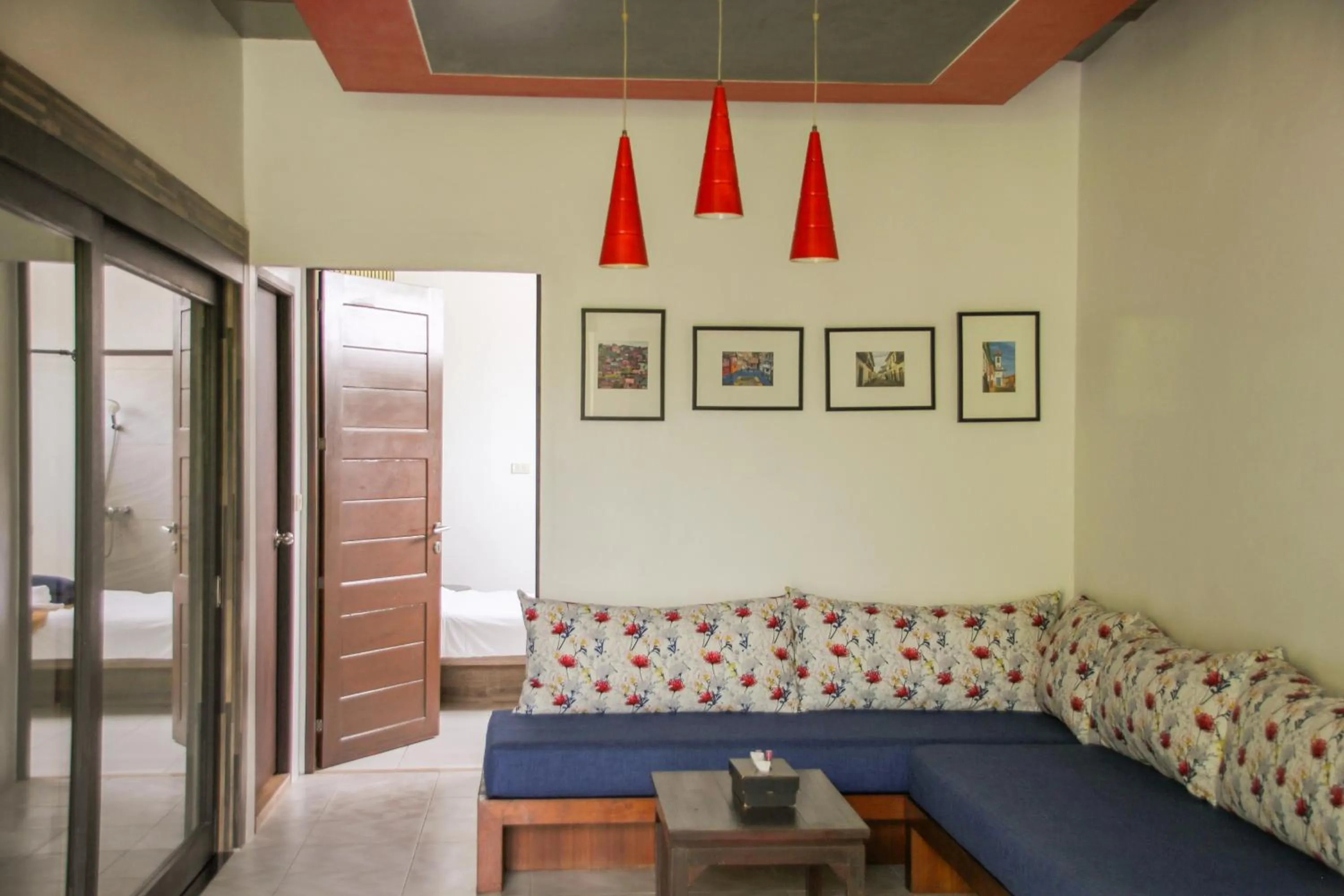 Living room in Samui Mekkala Seaview