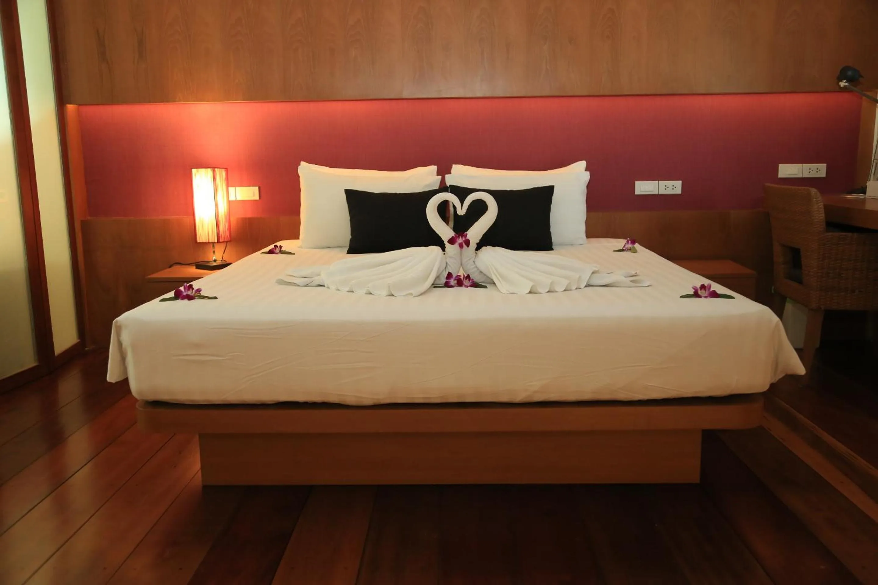 Bed in Samui Mekkala Seaview