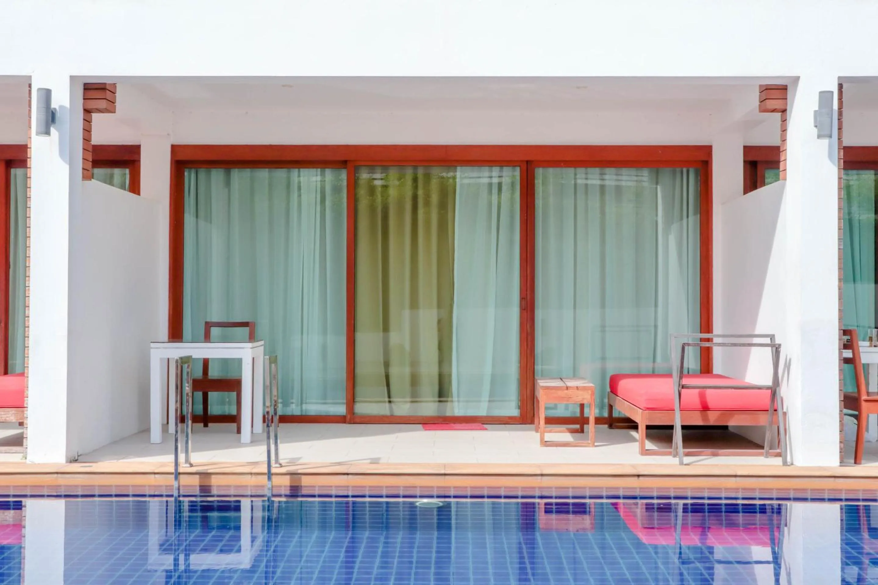 Patio in Samui Mekkala Seaview