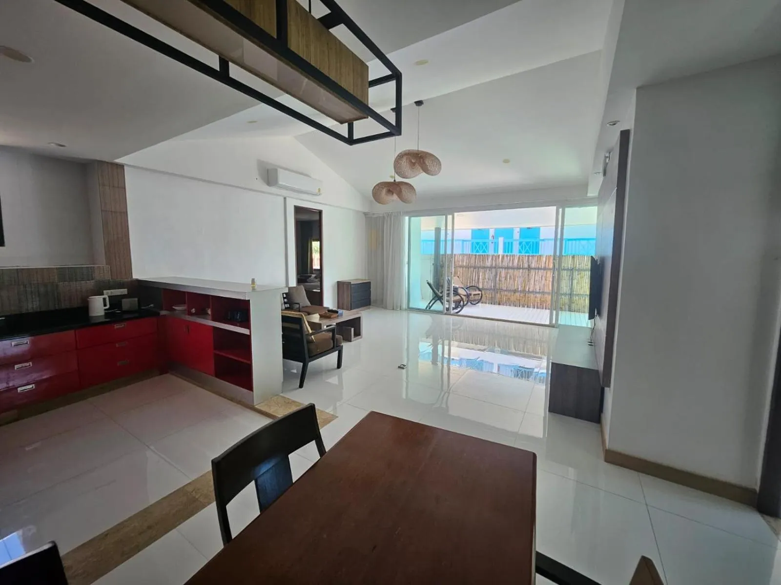 Living room in Samui Mekkala Seaview