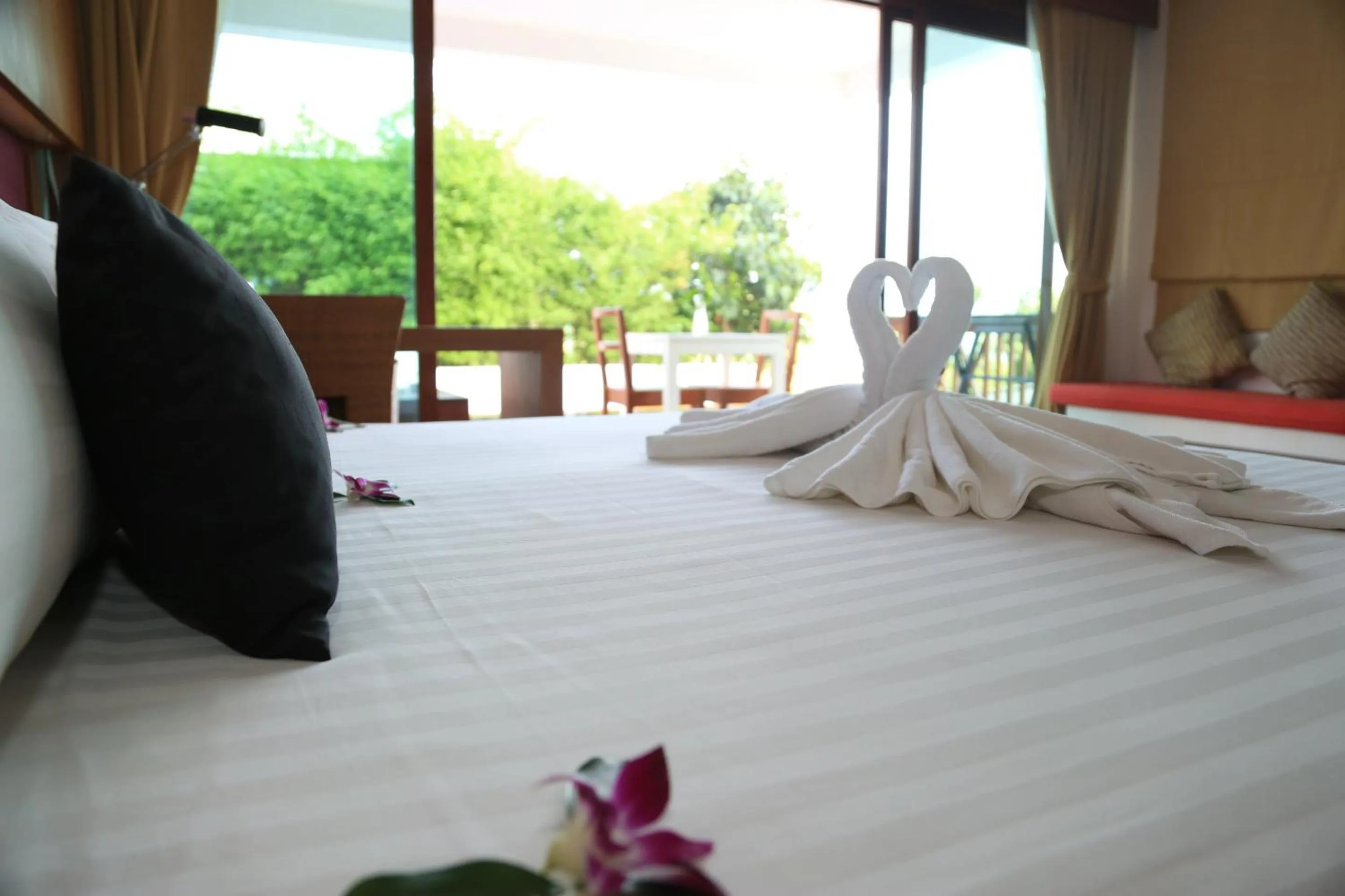 Bed in Samui Mekkala Seaview