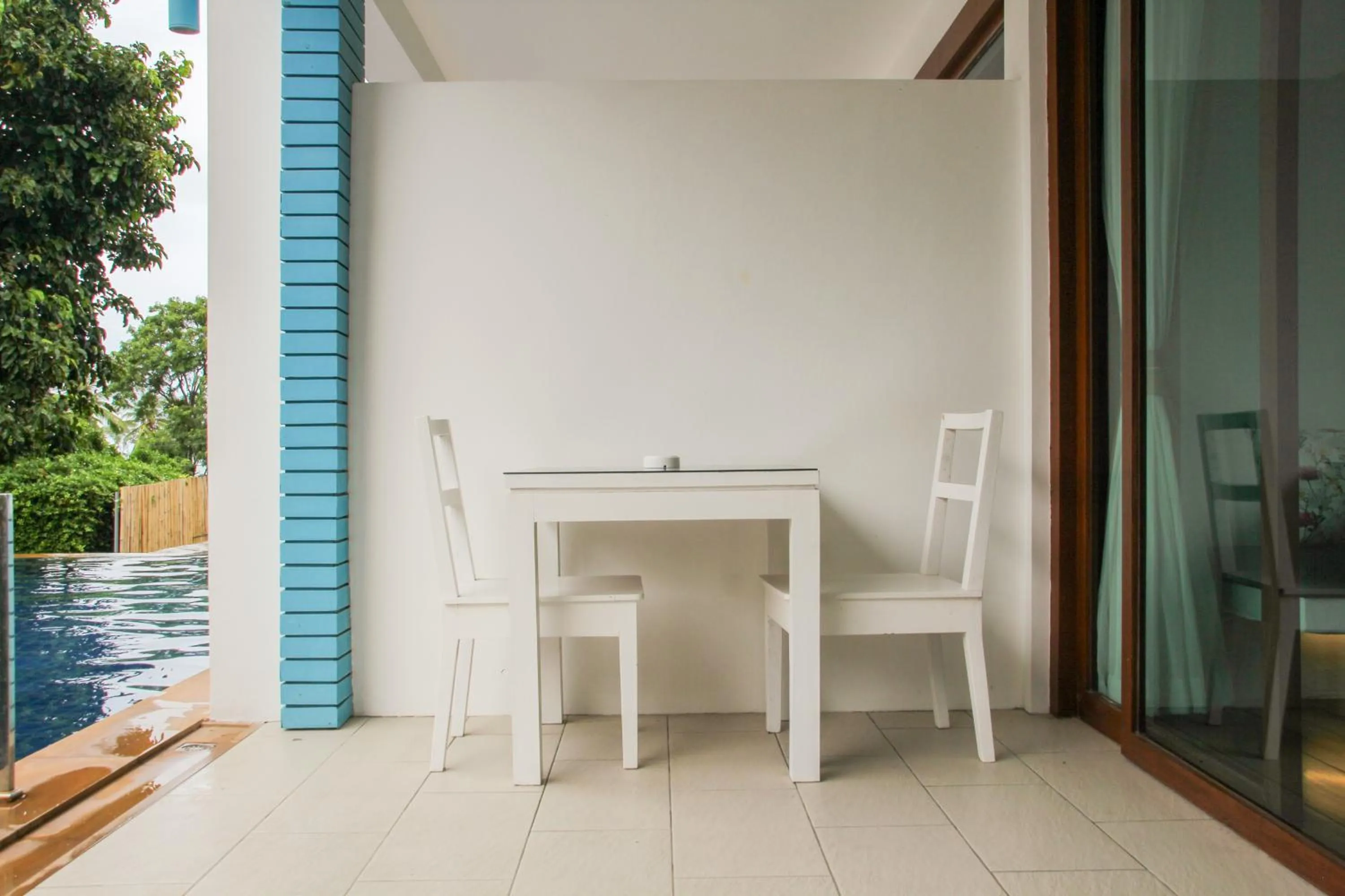 Balcony/Terrace in Samui Mekkala Seaview