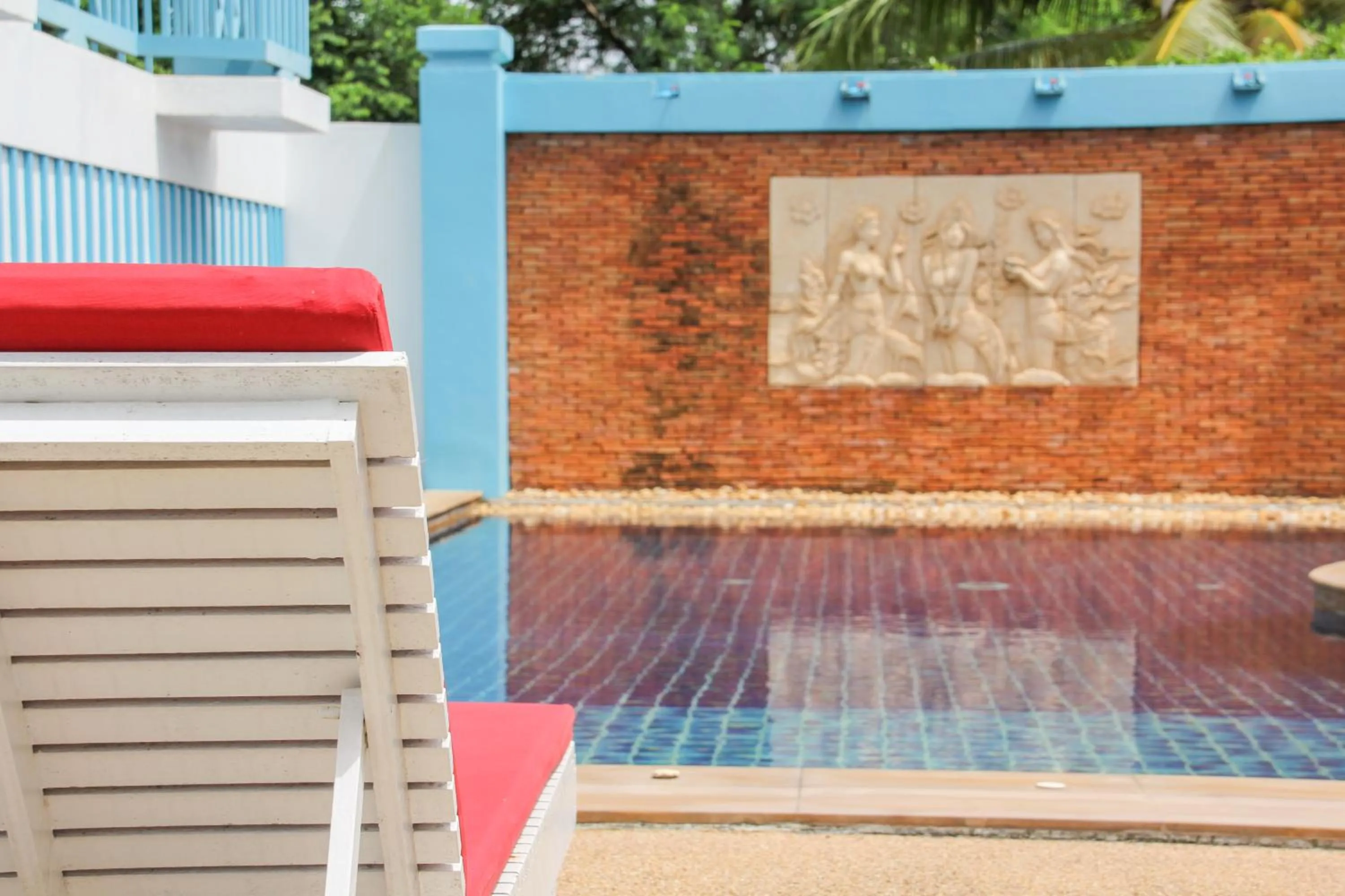 Pool view in Samui Mekkala Seaview