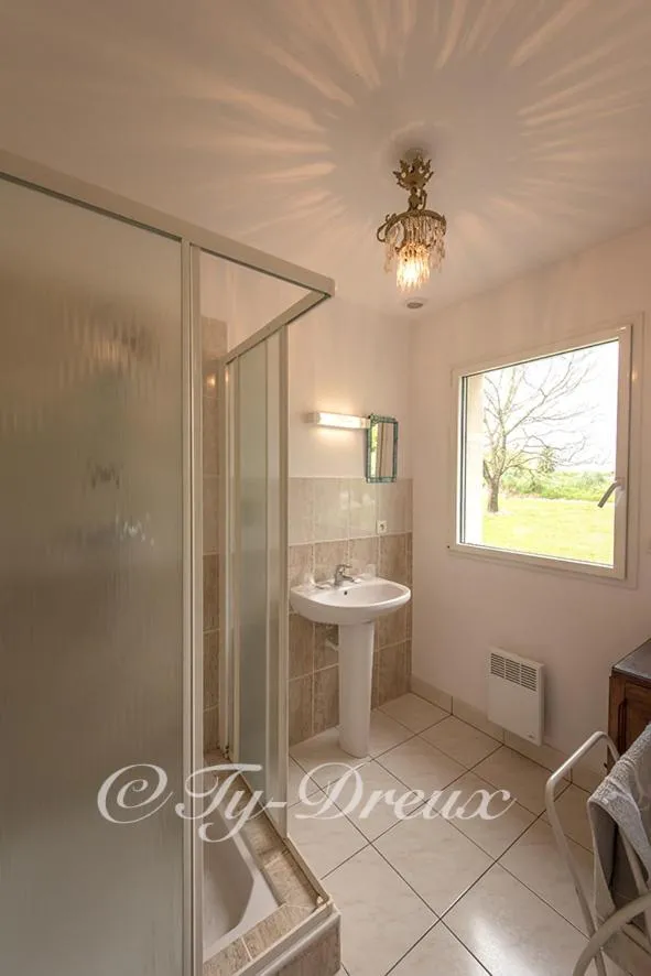 Bathroom in ty dreux entre terre et mer