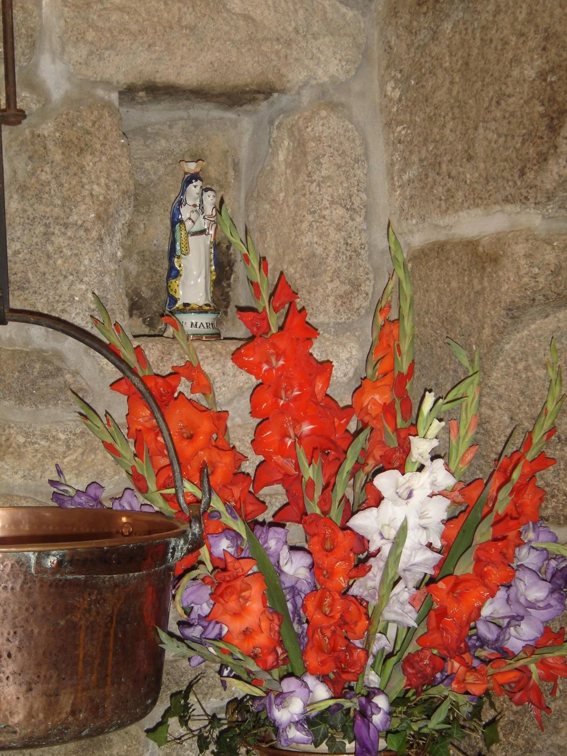 Decorative detail in ty dreux entre terre et mer