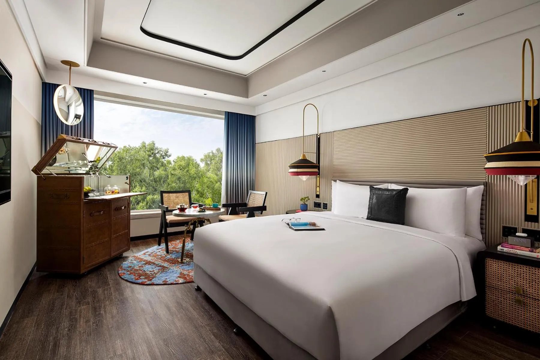 Living room, Bed in Hyatt Centric Sector17 Chandigarh