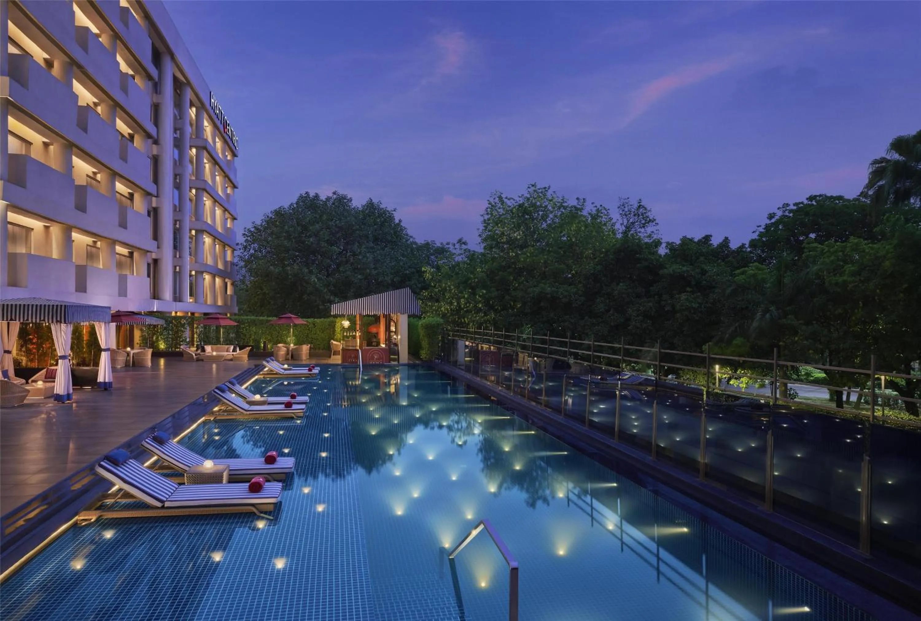 Swimming pool in Hyatt Centric Sector17 Chandigarh
