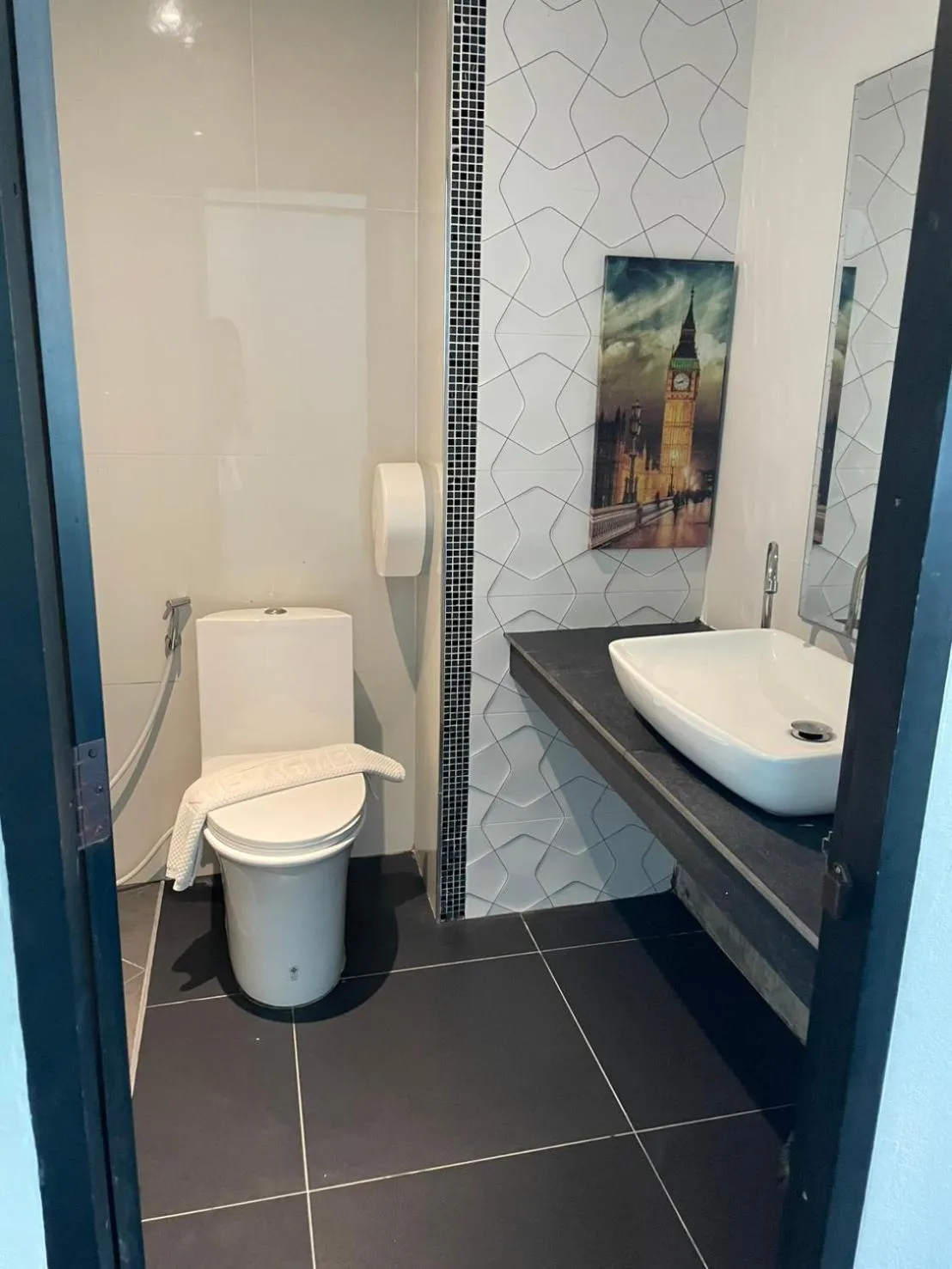 Bathroom in Azz Hotel