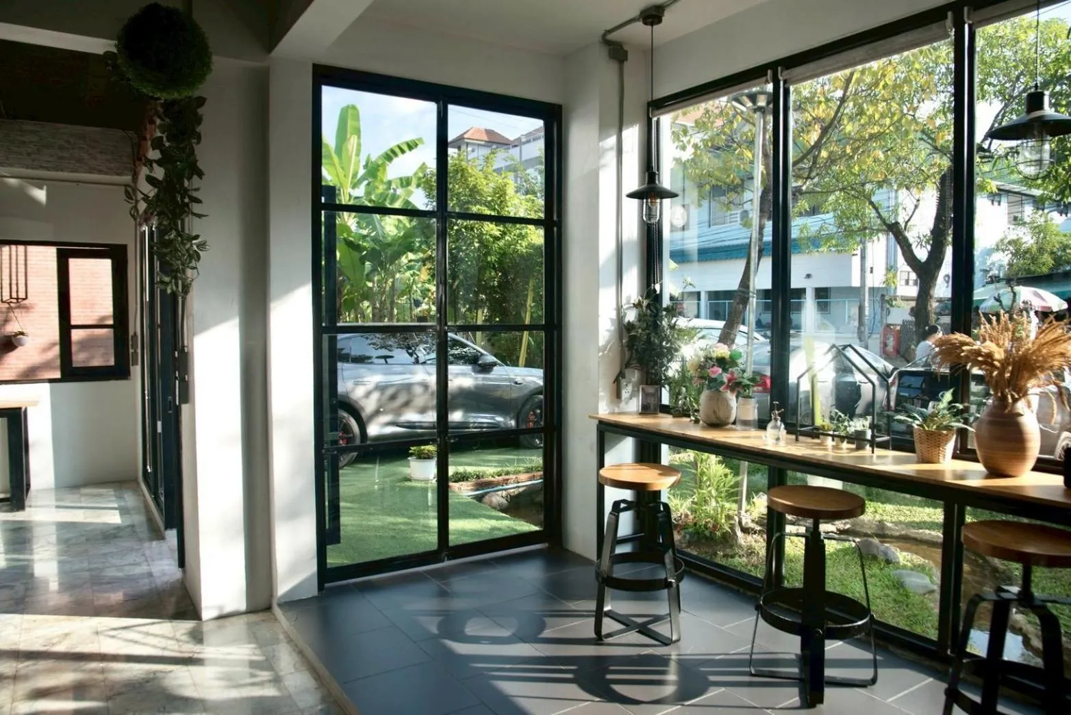 Garden view in Azz Hotel