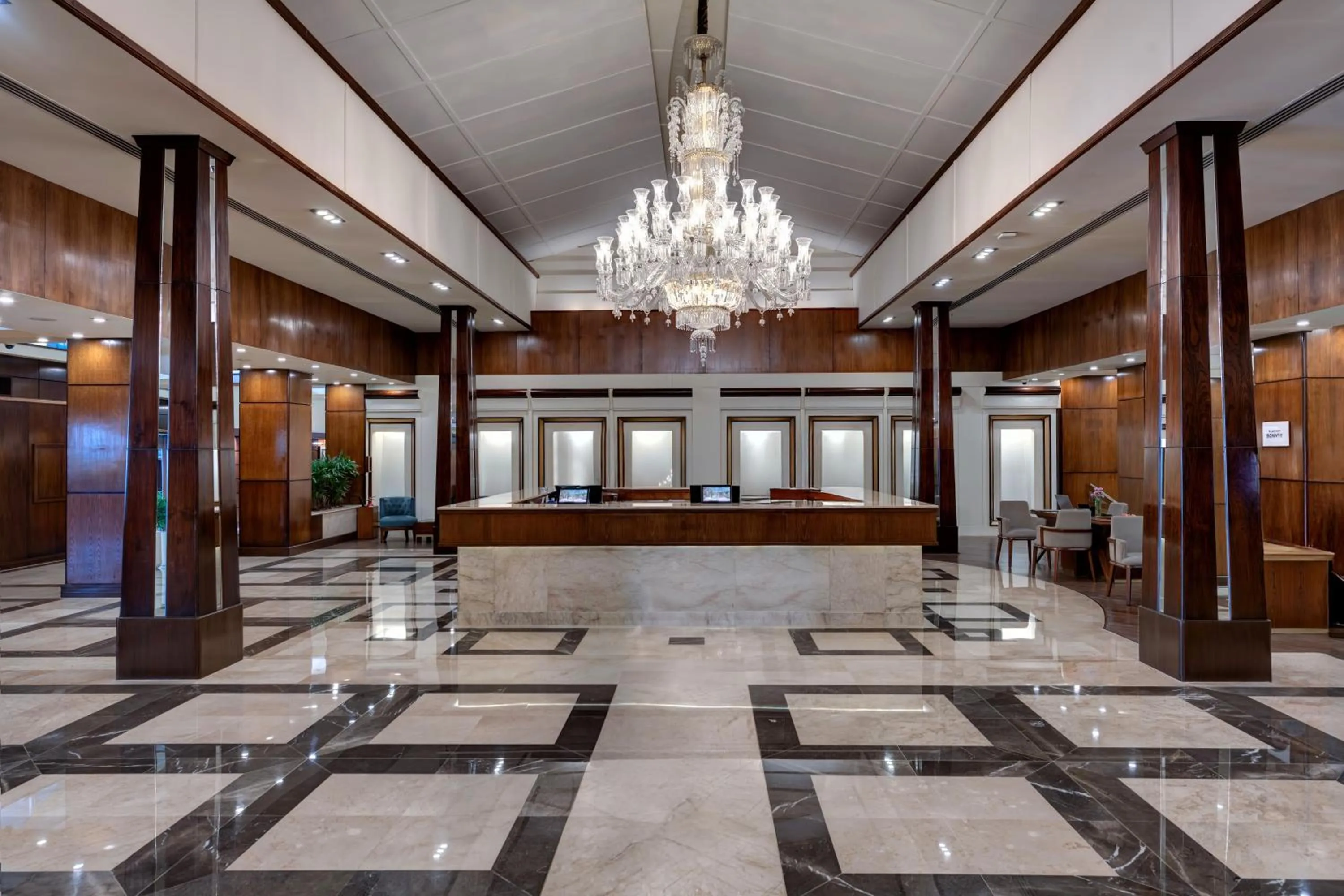 Lobby or reception in Islamabad Marriott Hotel