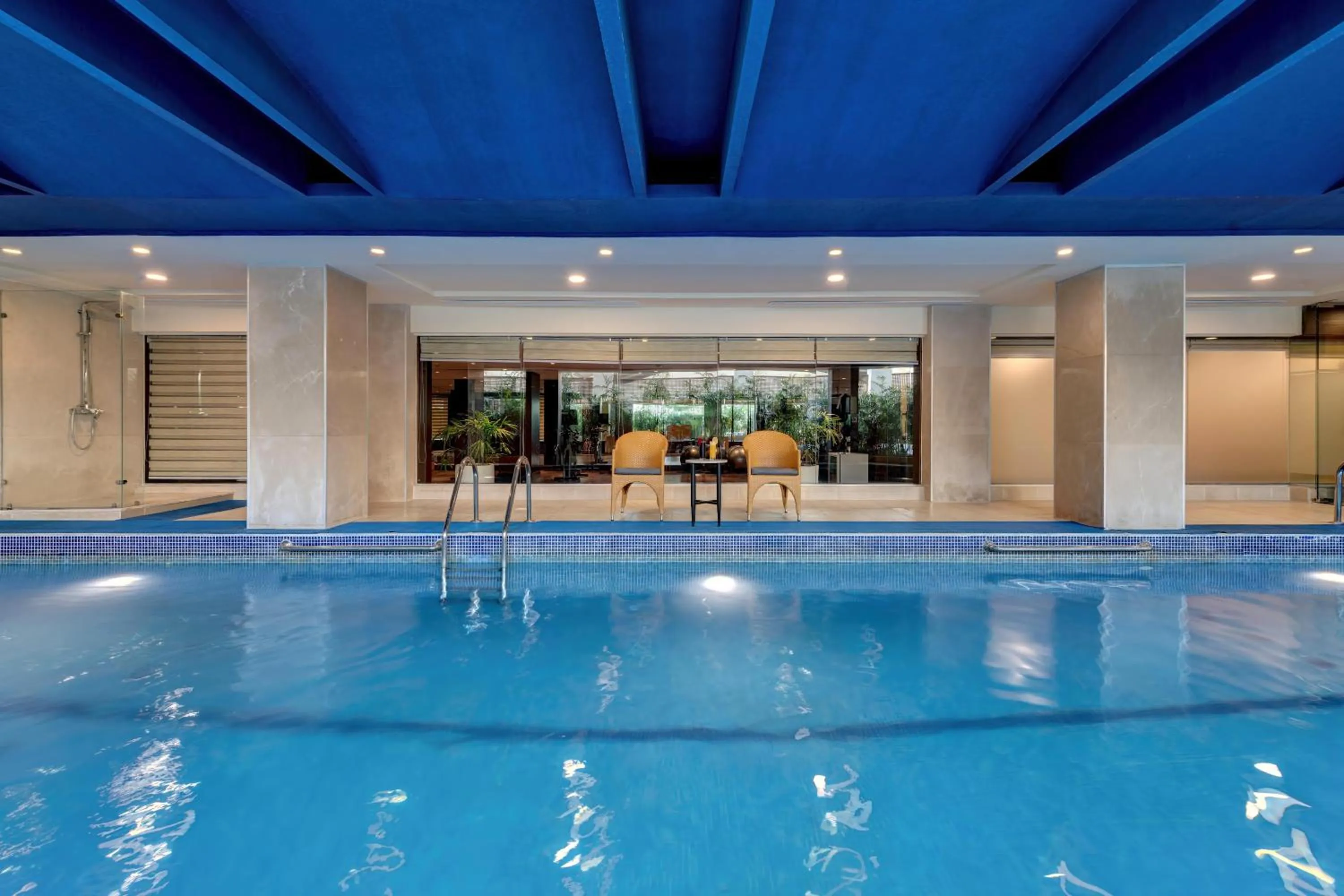 Pool view in Islamabad Marriott Hotel