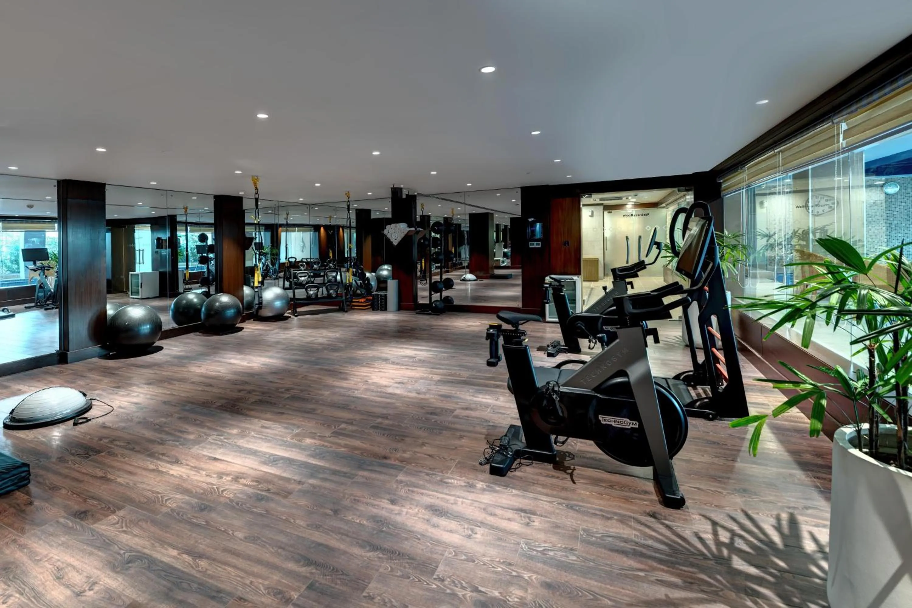 Fitness centre/facilities in Islamabad Marriott Hotel