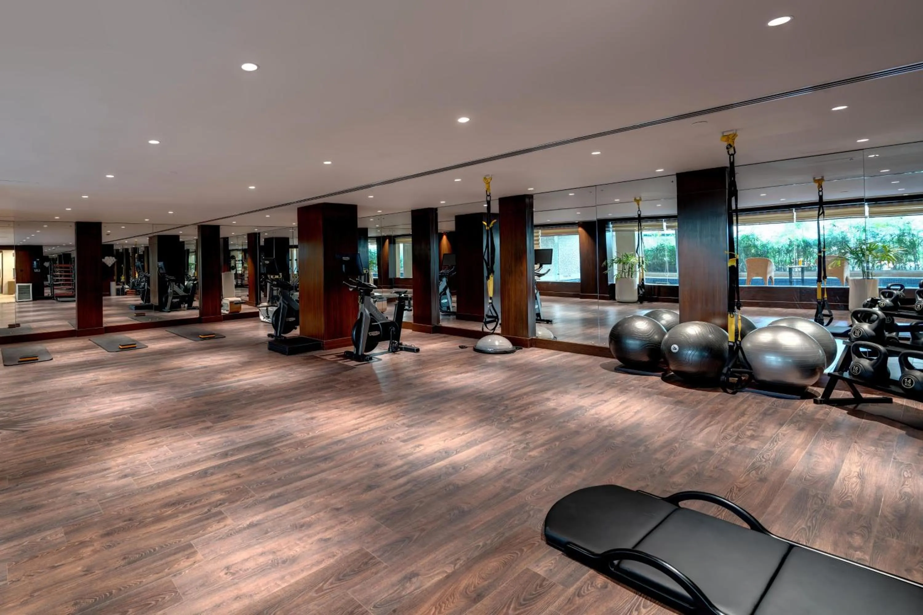 Fitness centre/facilities in Islamabad Marriott Hotel