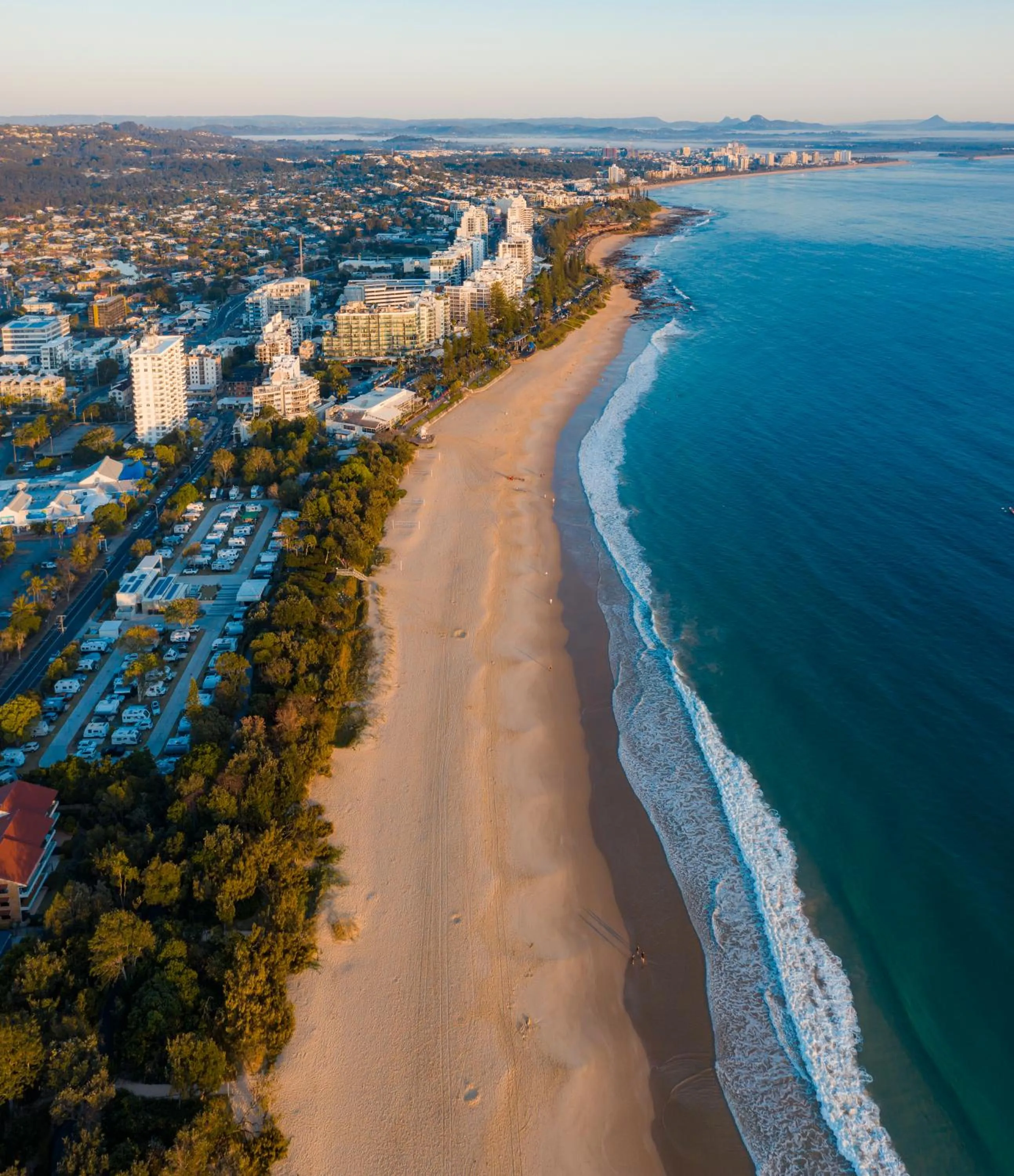 Bird's eye view in Newport Mooloolaba Apartments