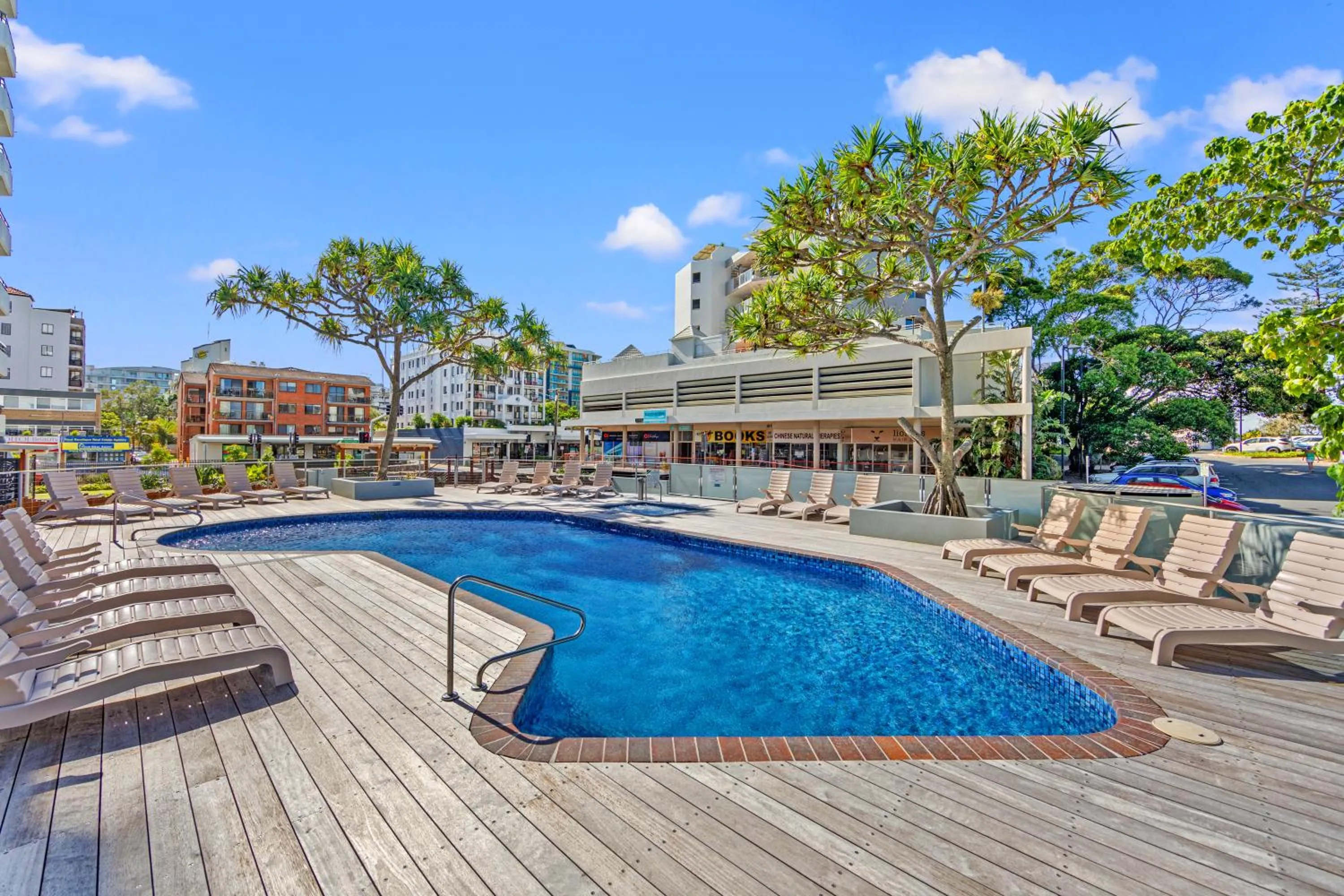 Swimming pool in Newport Mooloolaba Apartments