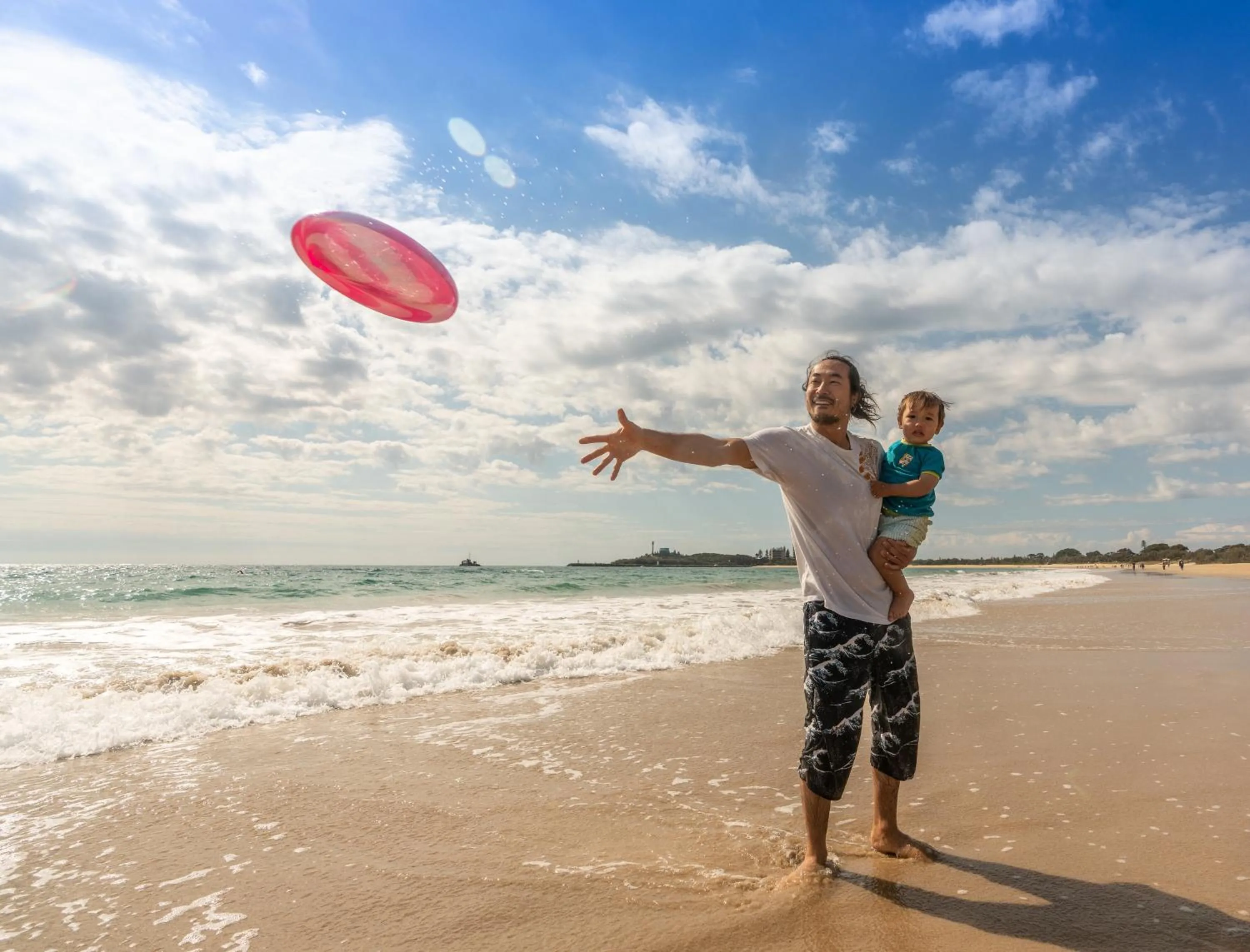 Beach in Newport Mooloolaba Apartments