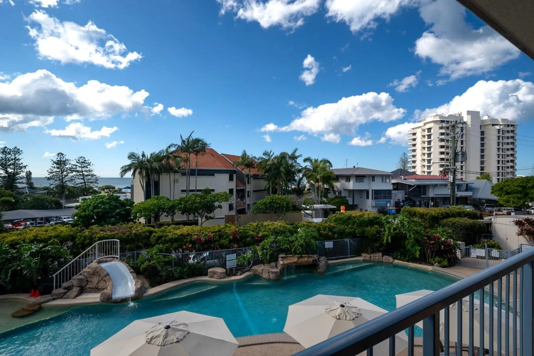 Garden view in Endless Summer Resort