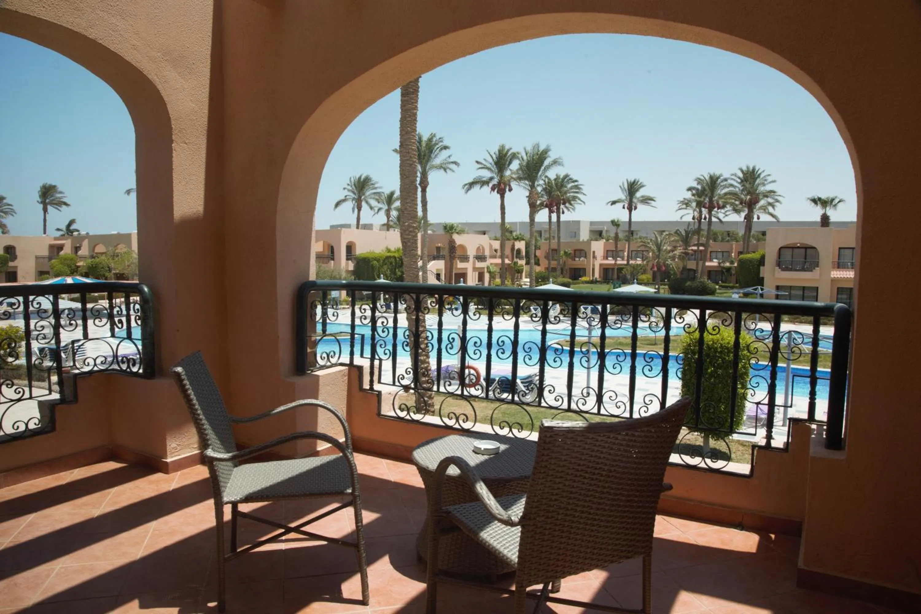 Patio in Ali Baba Palace Resort