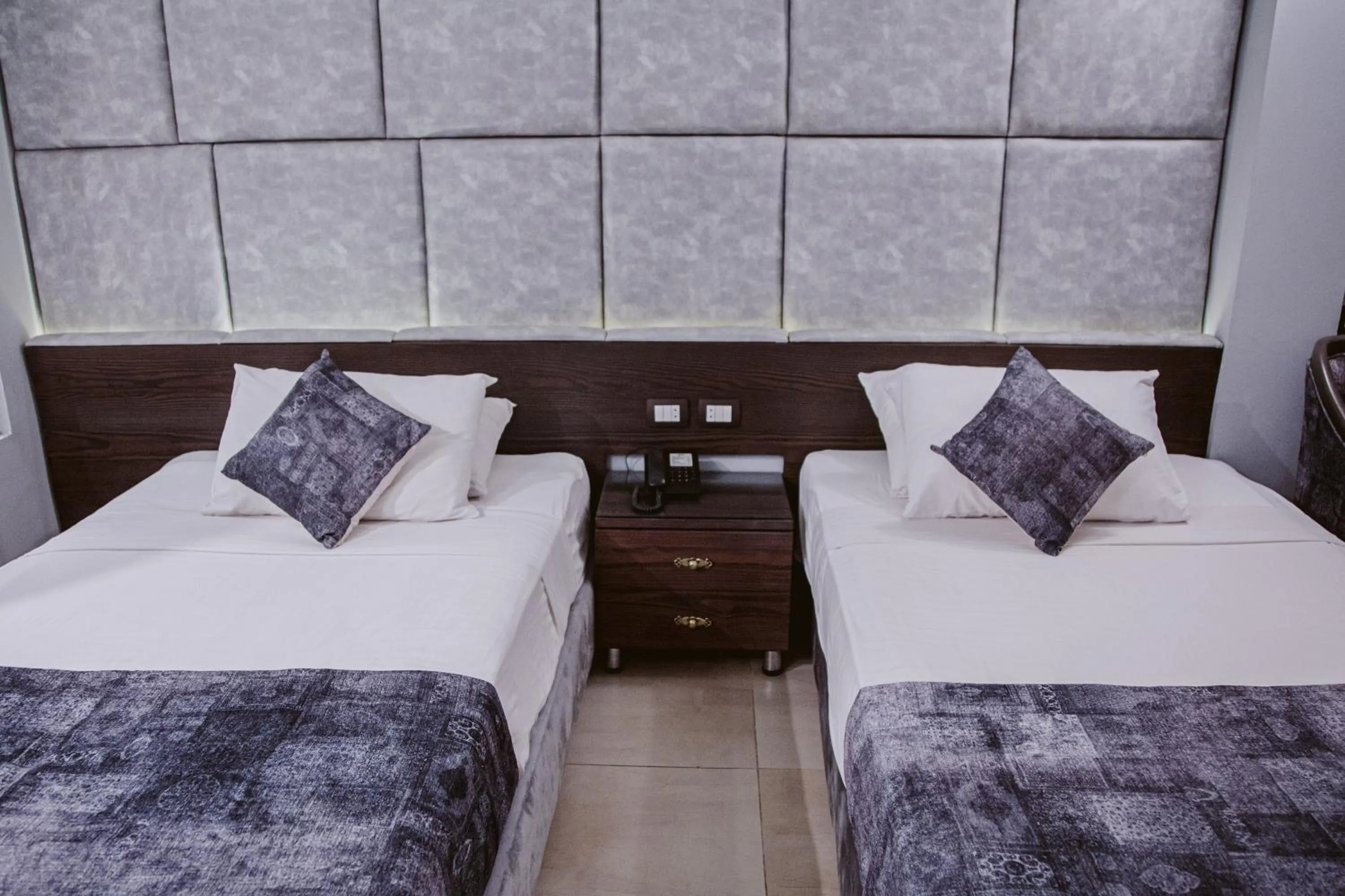 Bed in Ali Baba Palace Resort