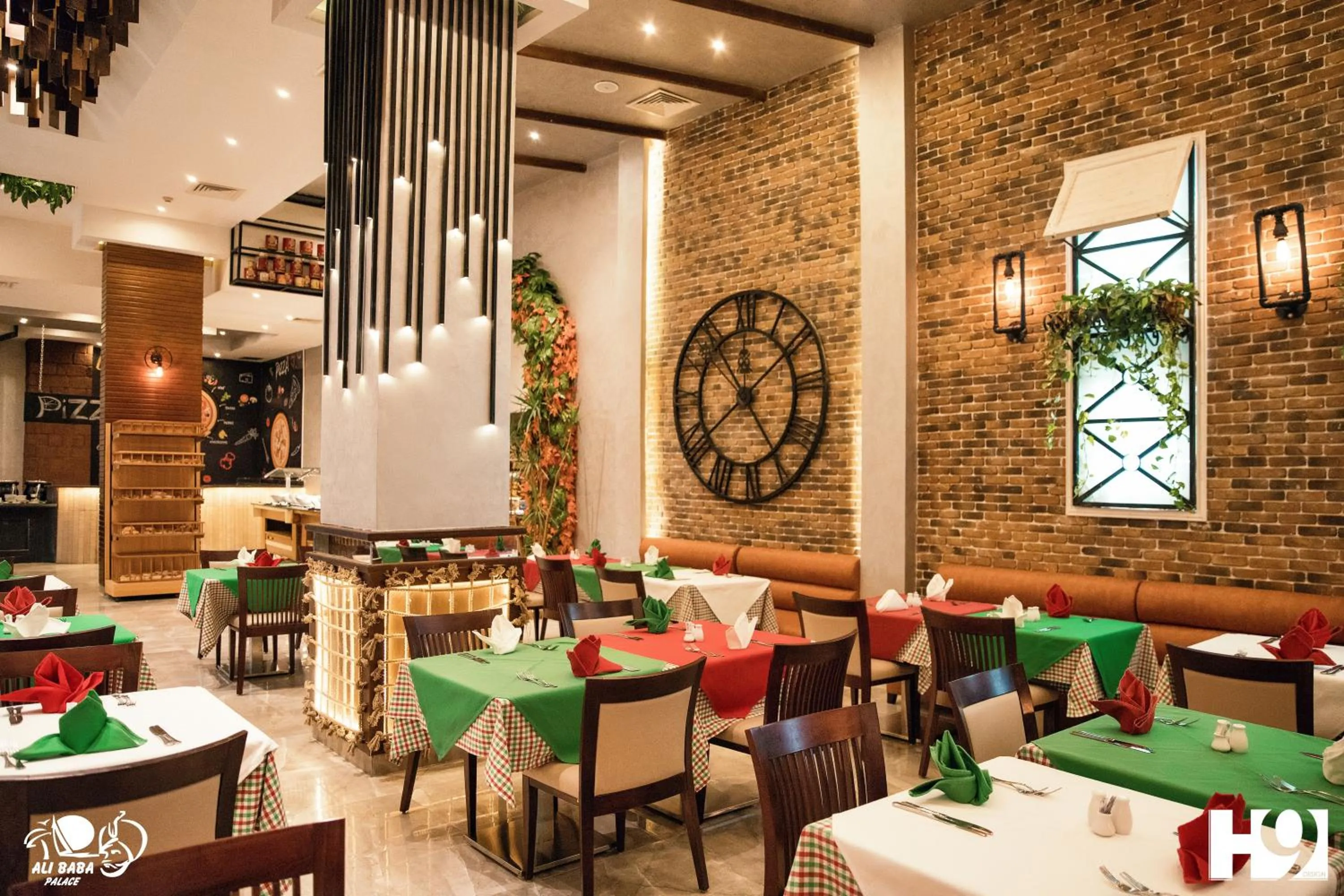 Restaurant/places to eat in Ali Baba Palace Resort