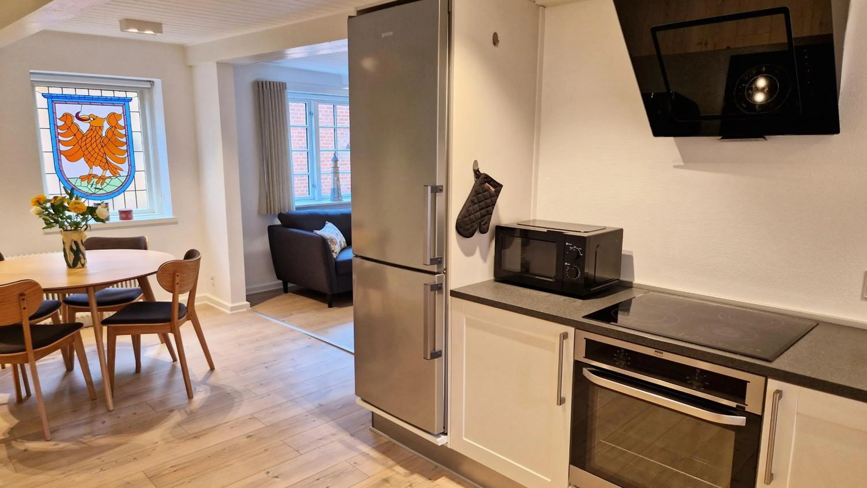 Kitchen or kitchenette in Hotel Town Living