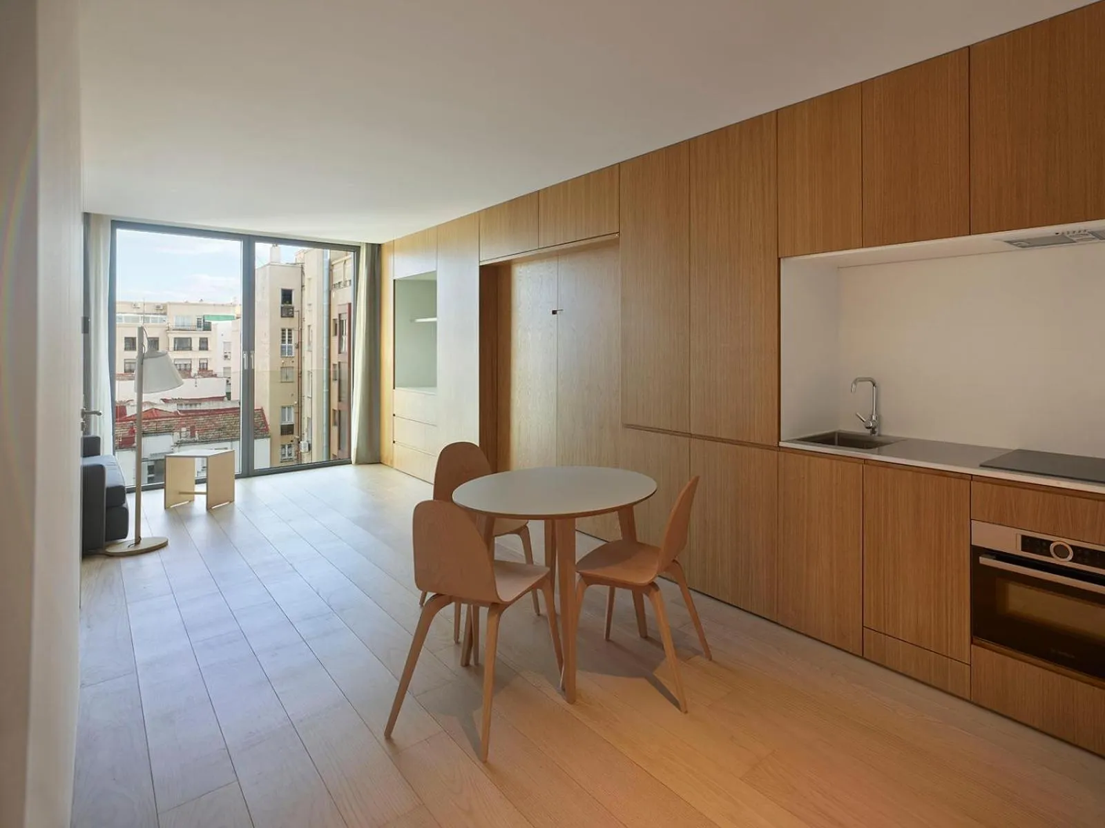 Kitchen or kitchenette in Hoom Apartments Juan Bravo