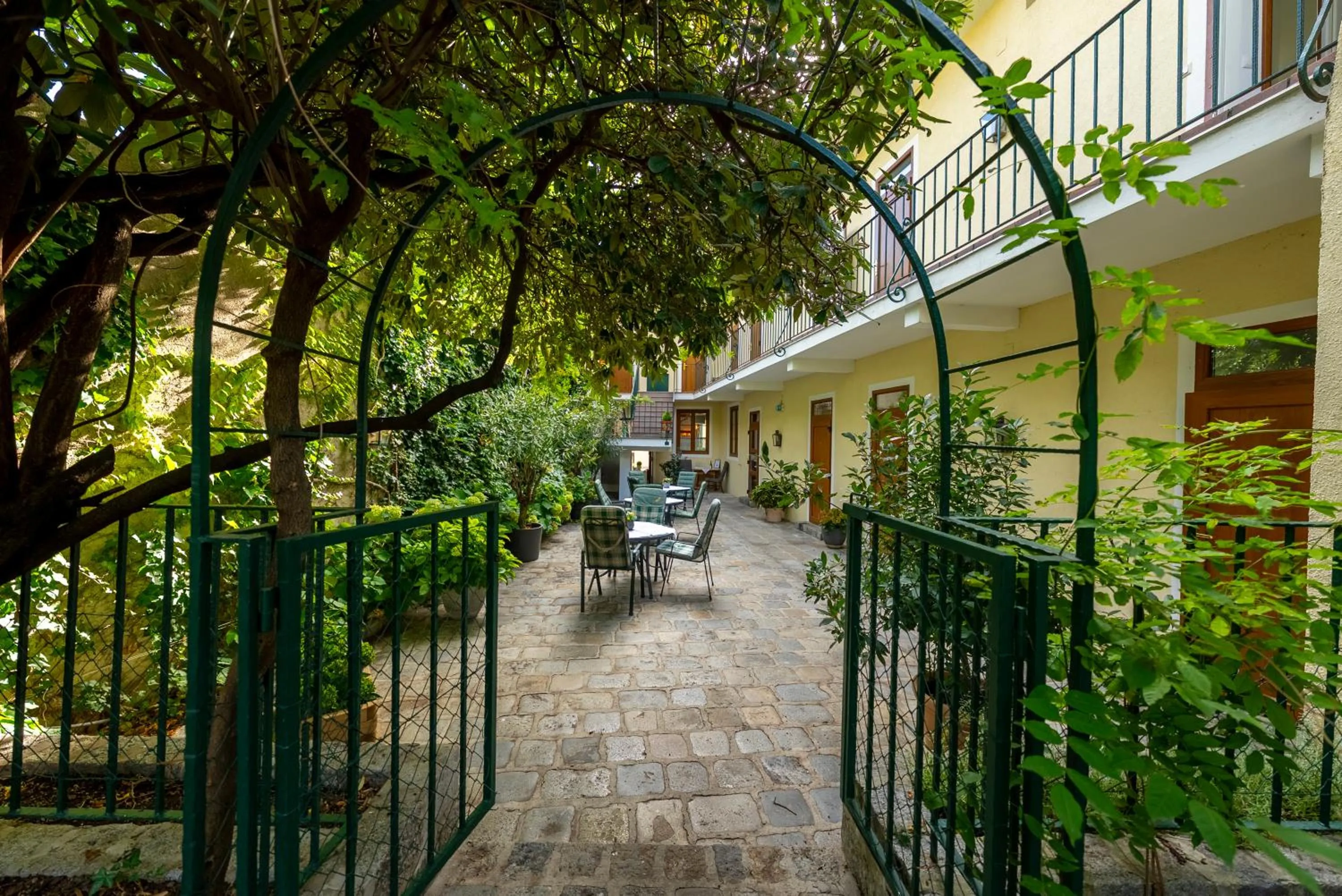 Garden in Hotel Krug