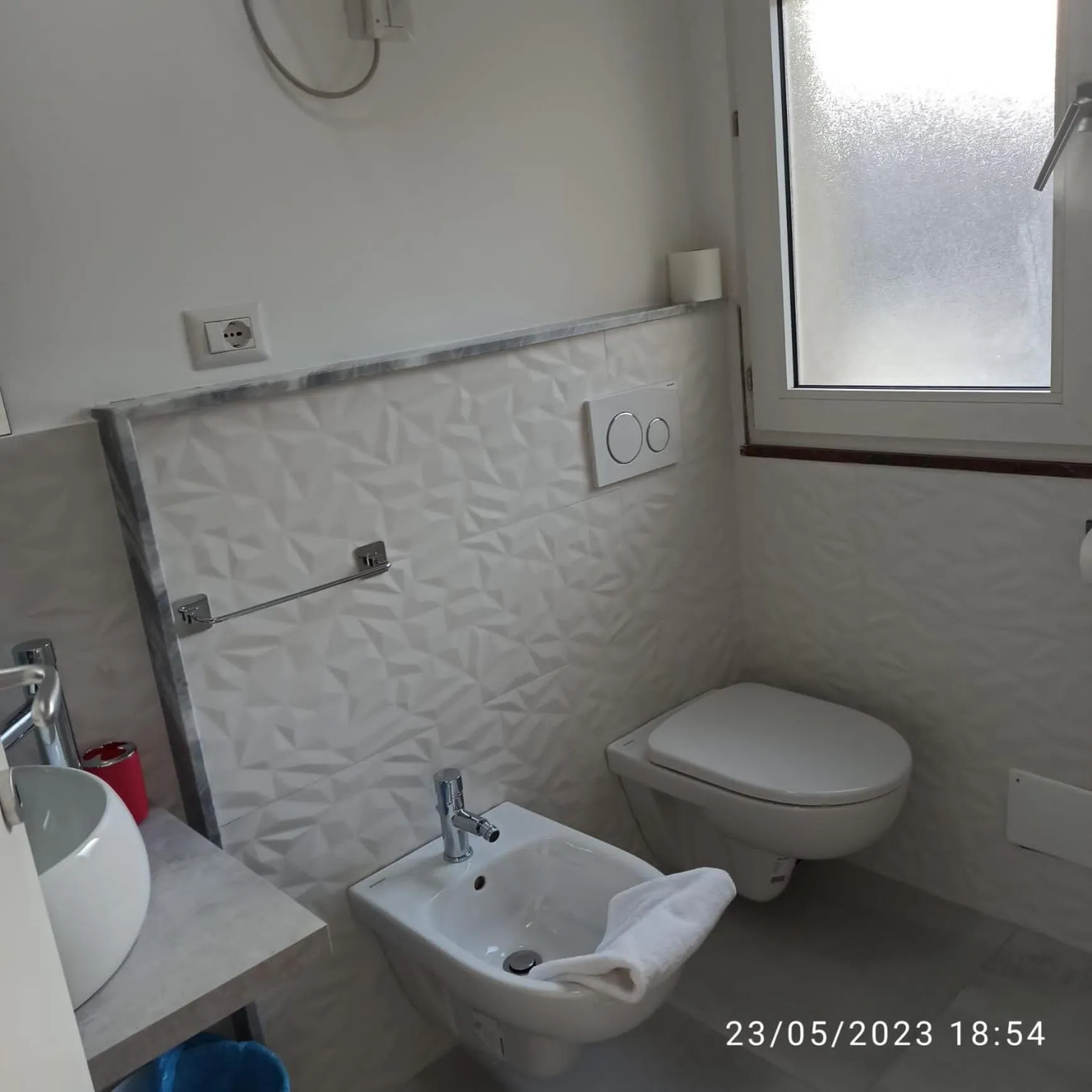 Bathroom in Marina D'Agrò Residence