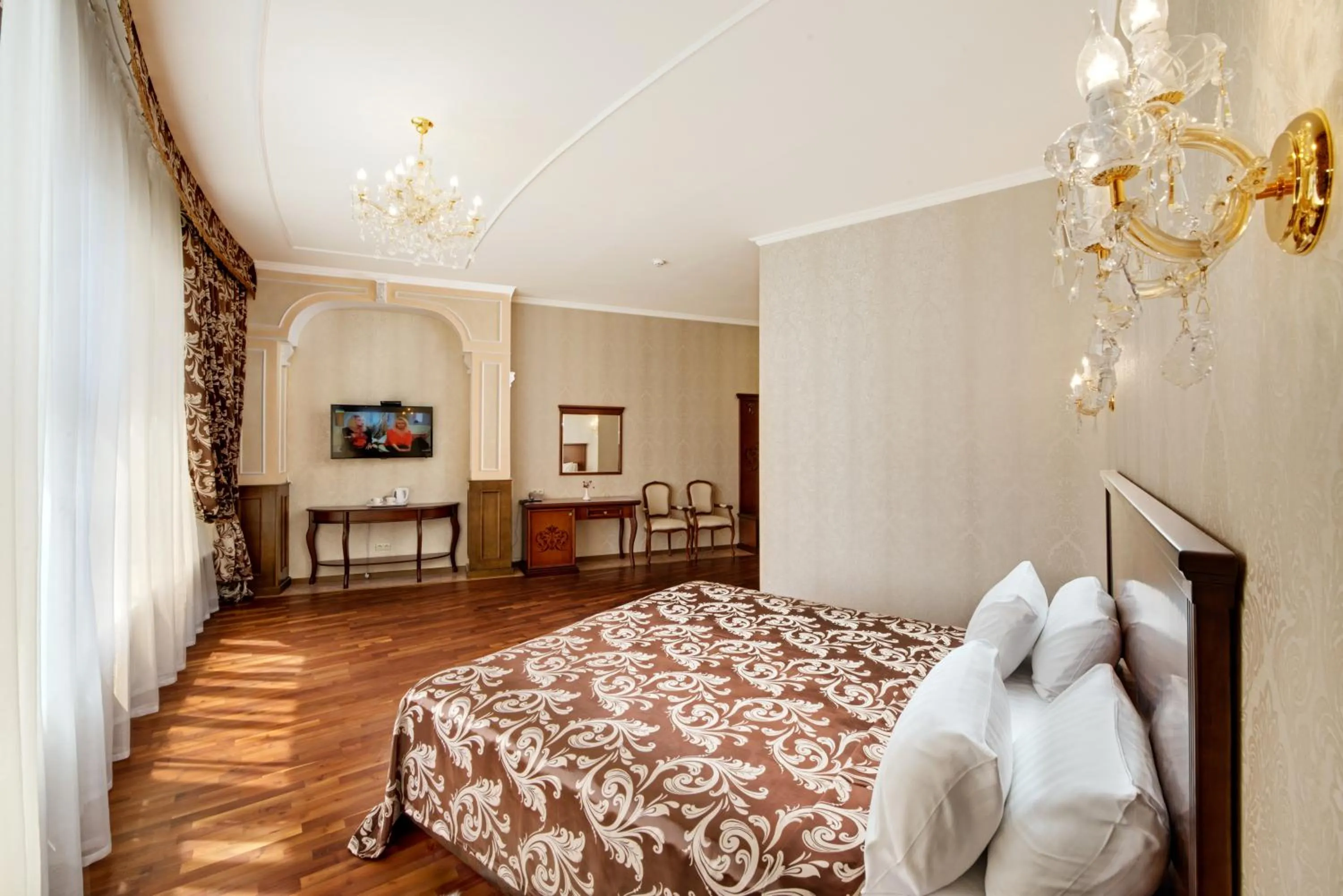 Bed in Black Sea Hotel Kyiv